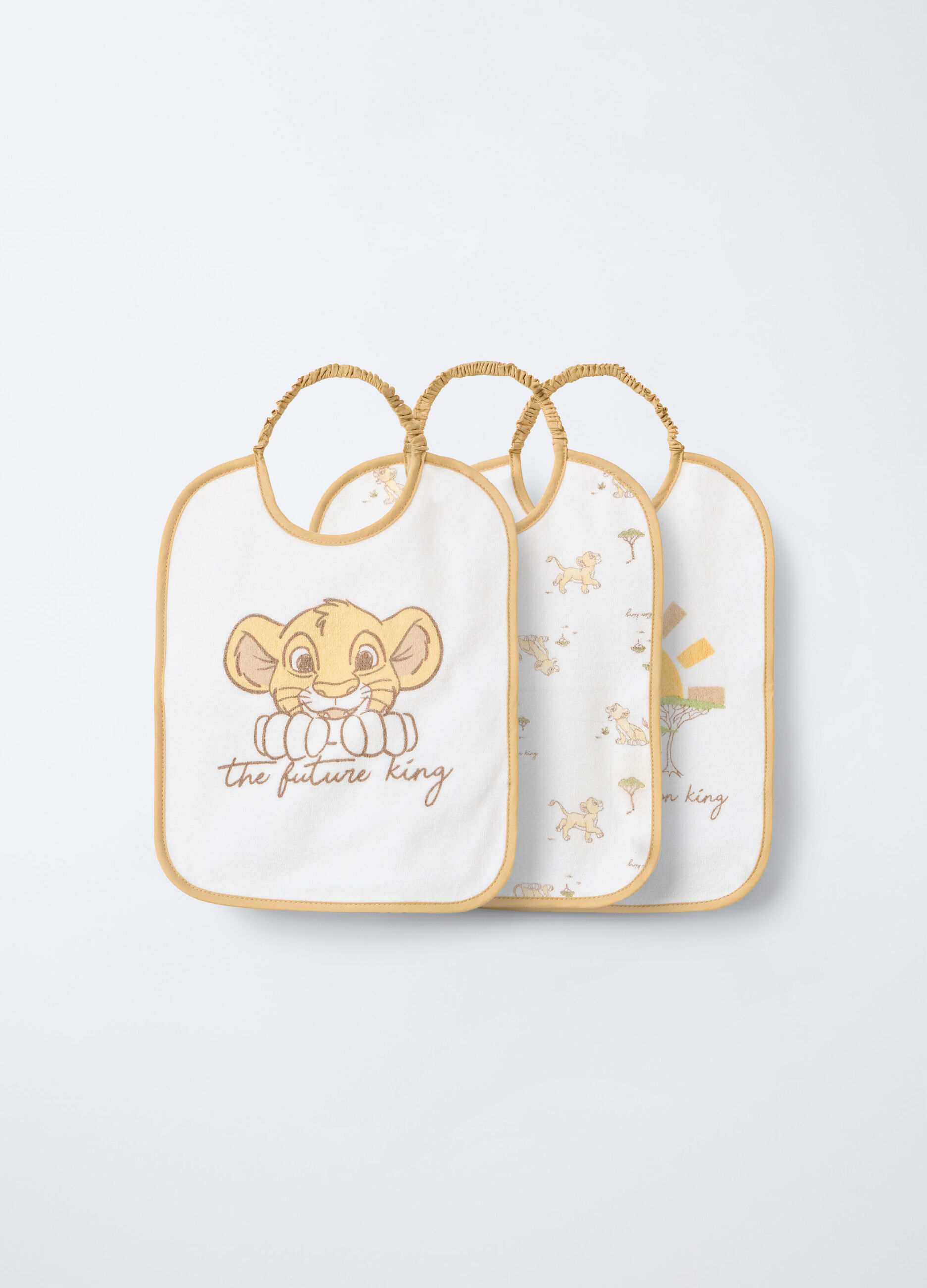 Bavaglini Disney impermeabili misto cotone neonato_0