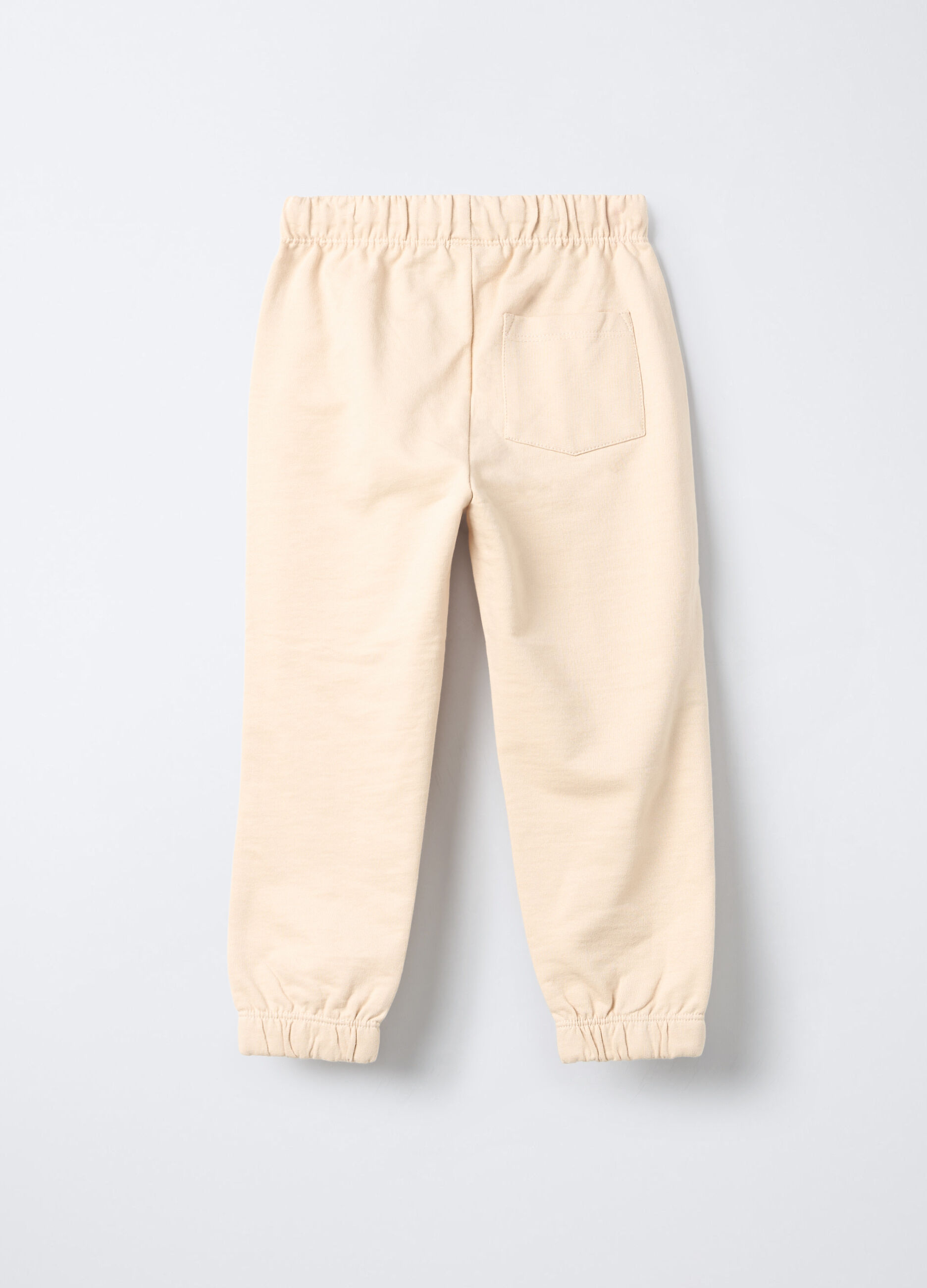 Jogger in puro cotone garzato Comfort Fit bimbo_1