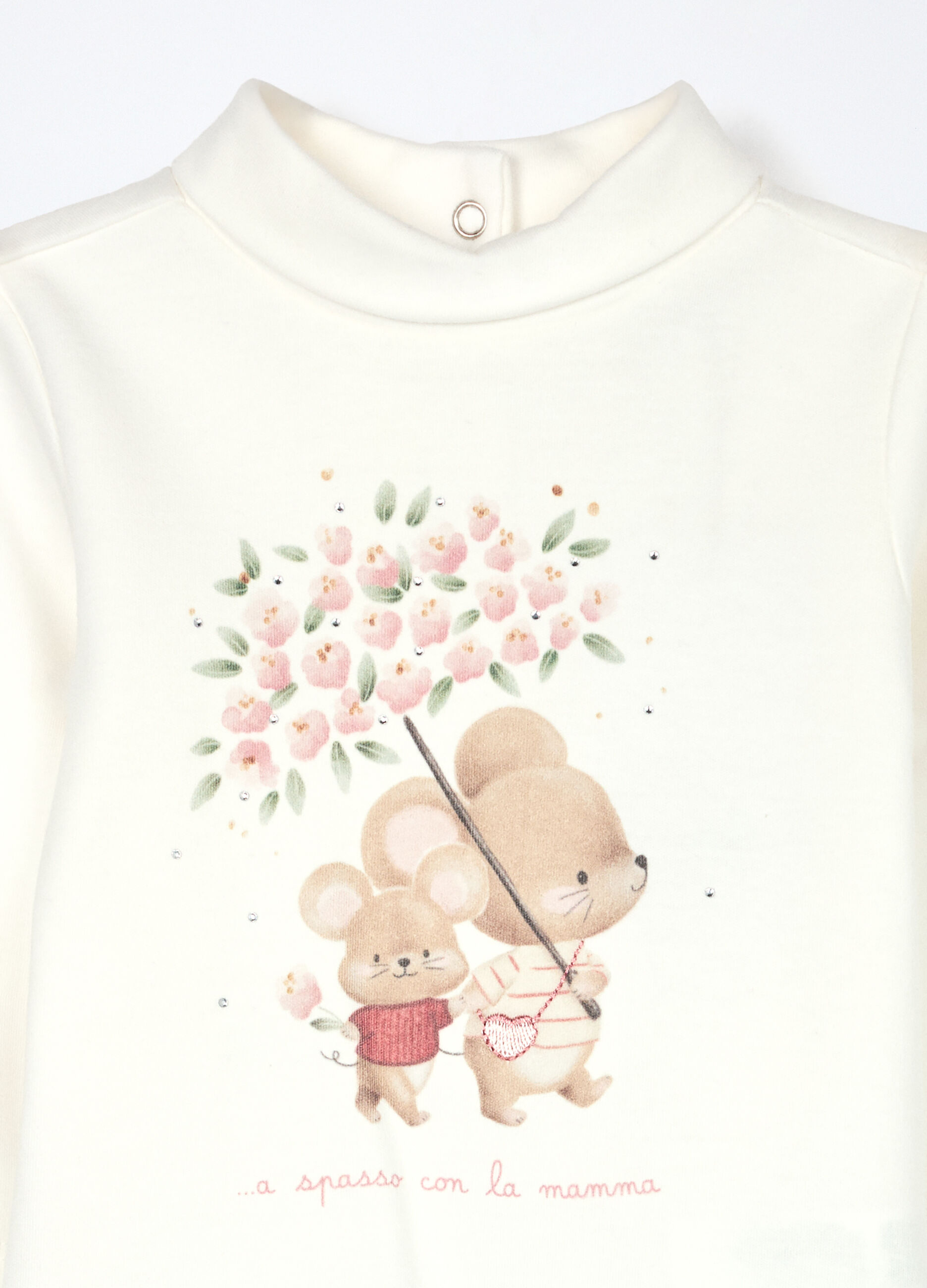 Lupetto in interlock di puro cotone neonata_2