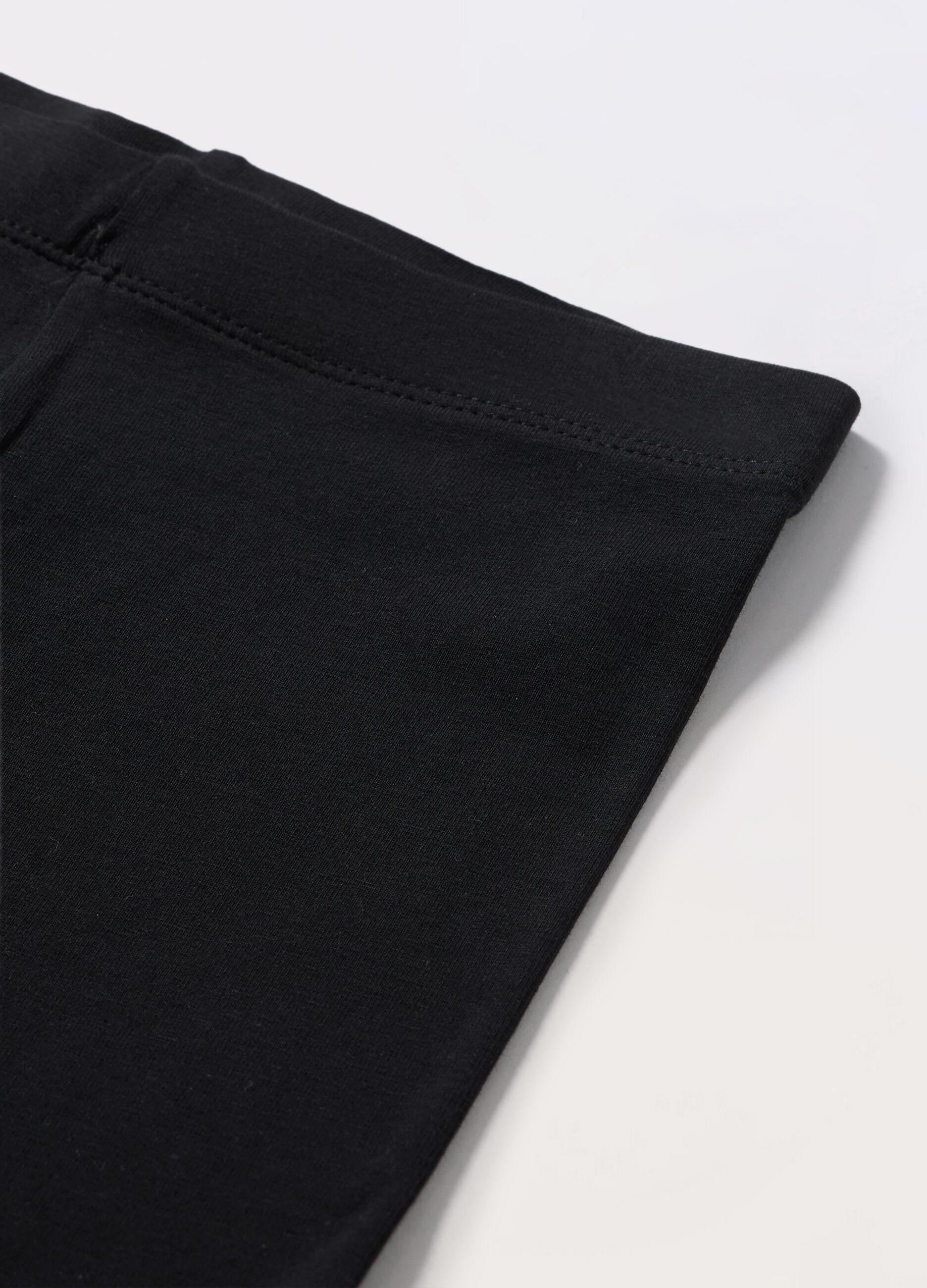 Leggings capri in jersey di cotone stretch ragazza_1