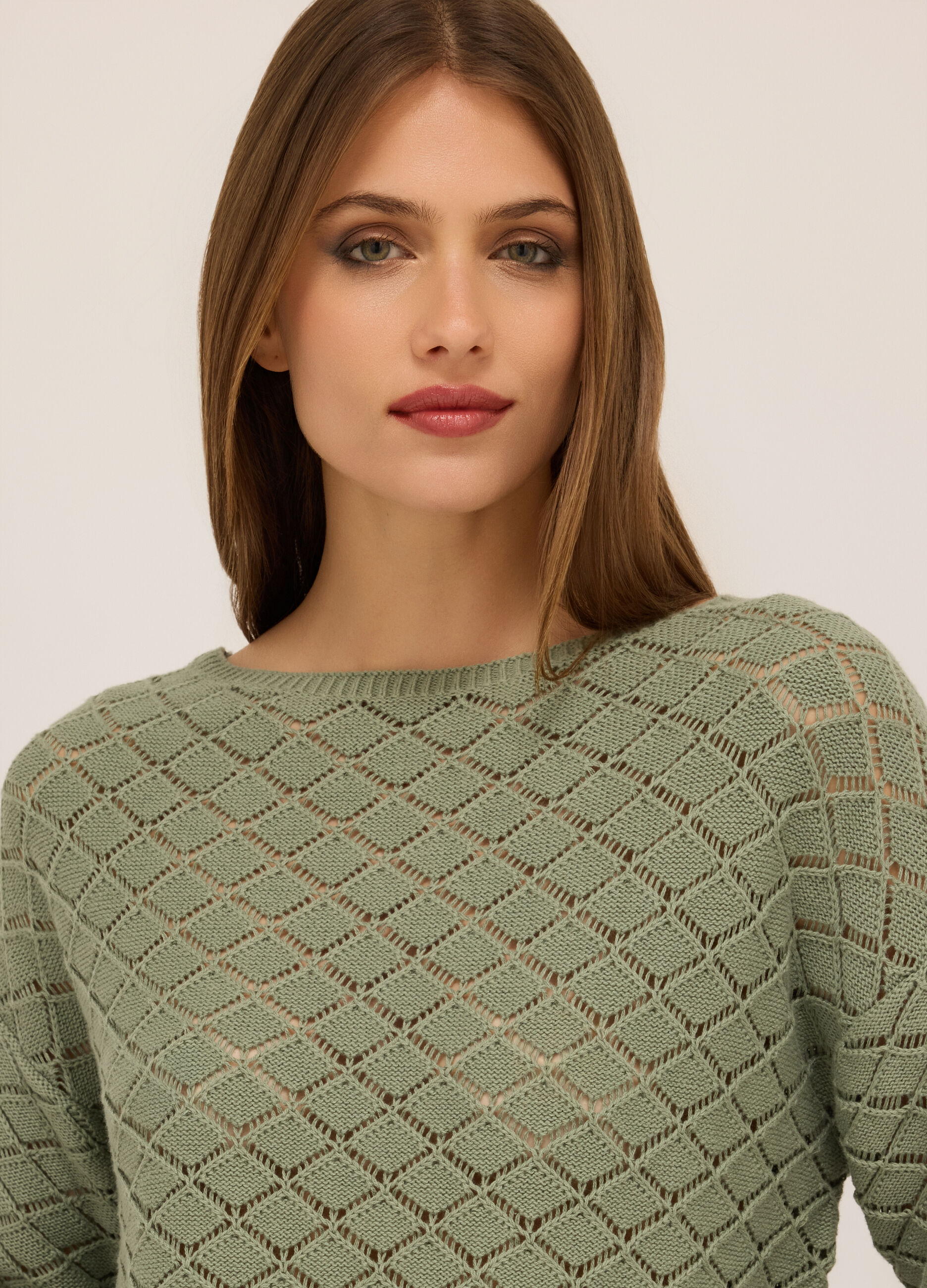 Tricot in puro cotone donna