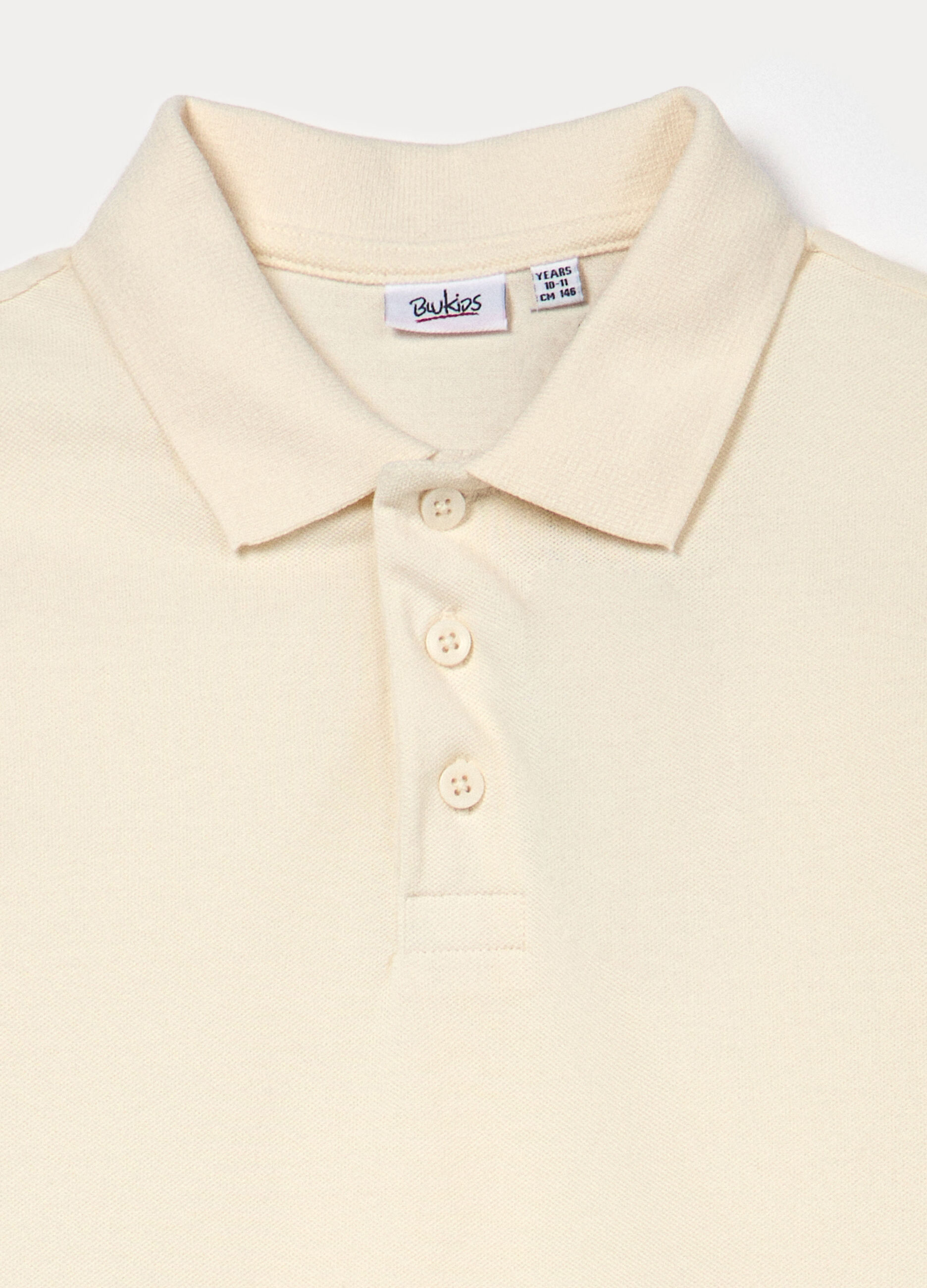 Polo in puro cotone piquet ragazzo_2