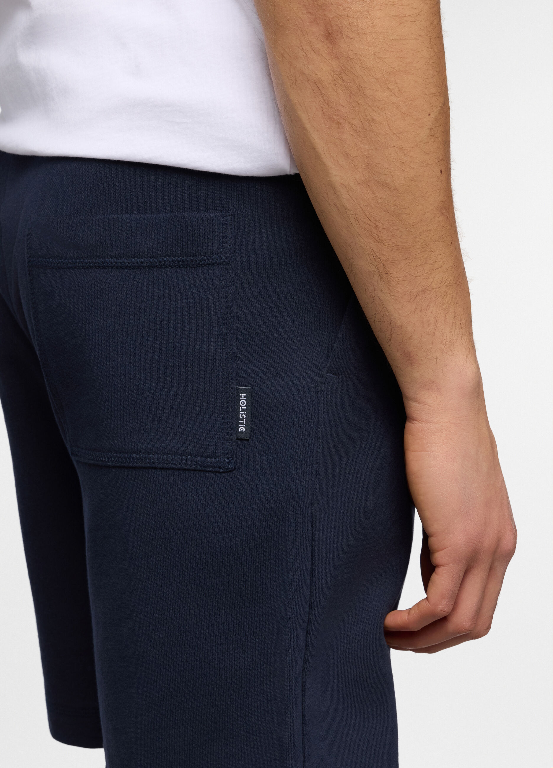 Pantaloncini in felpa di cotone uomo_2