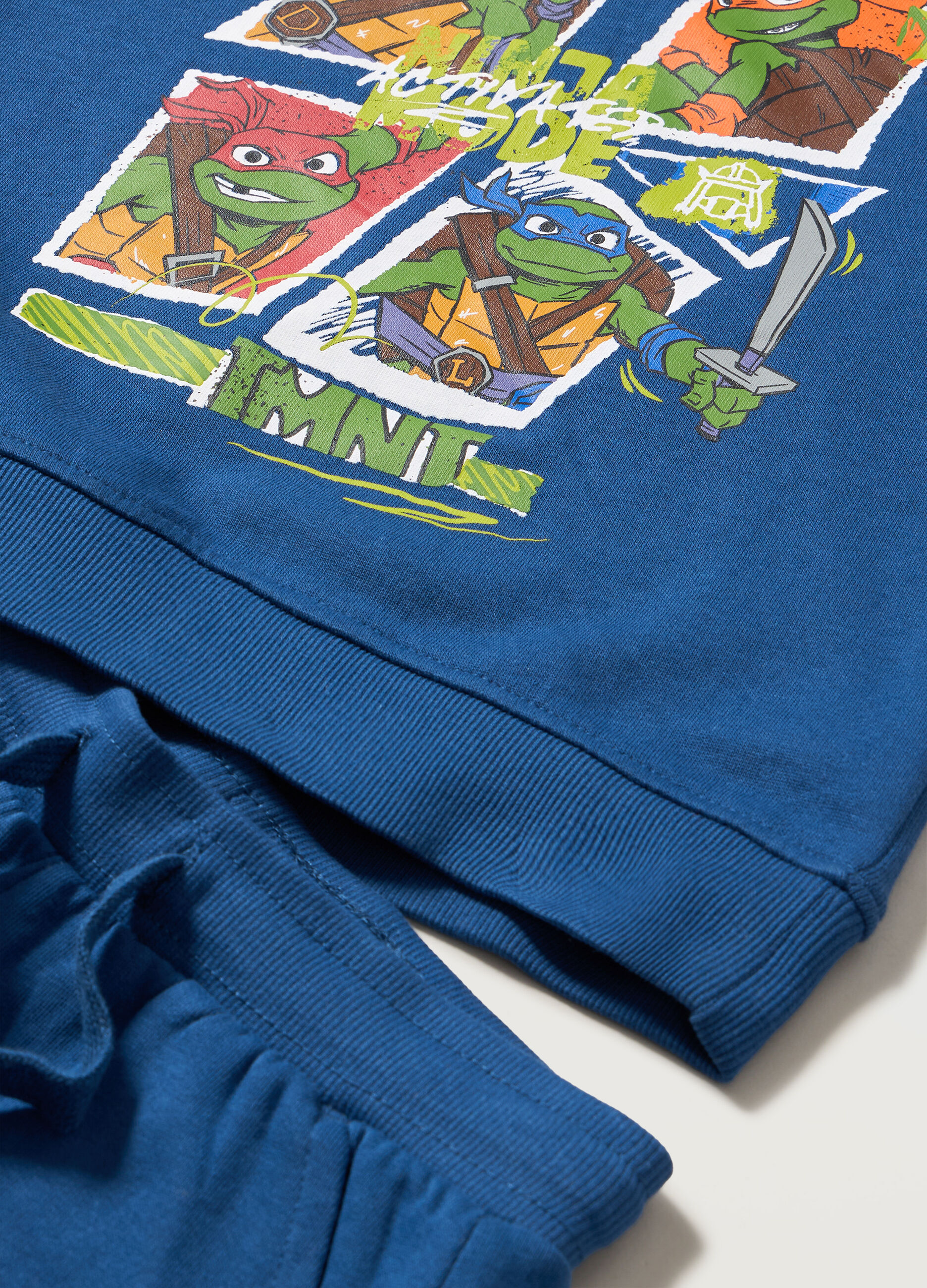 Jogging set in felpa di puro cotone bambino_1