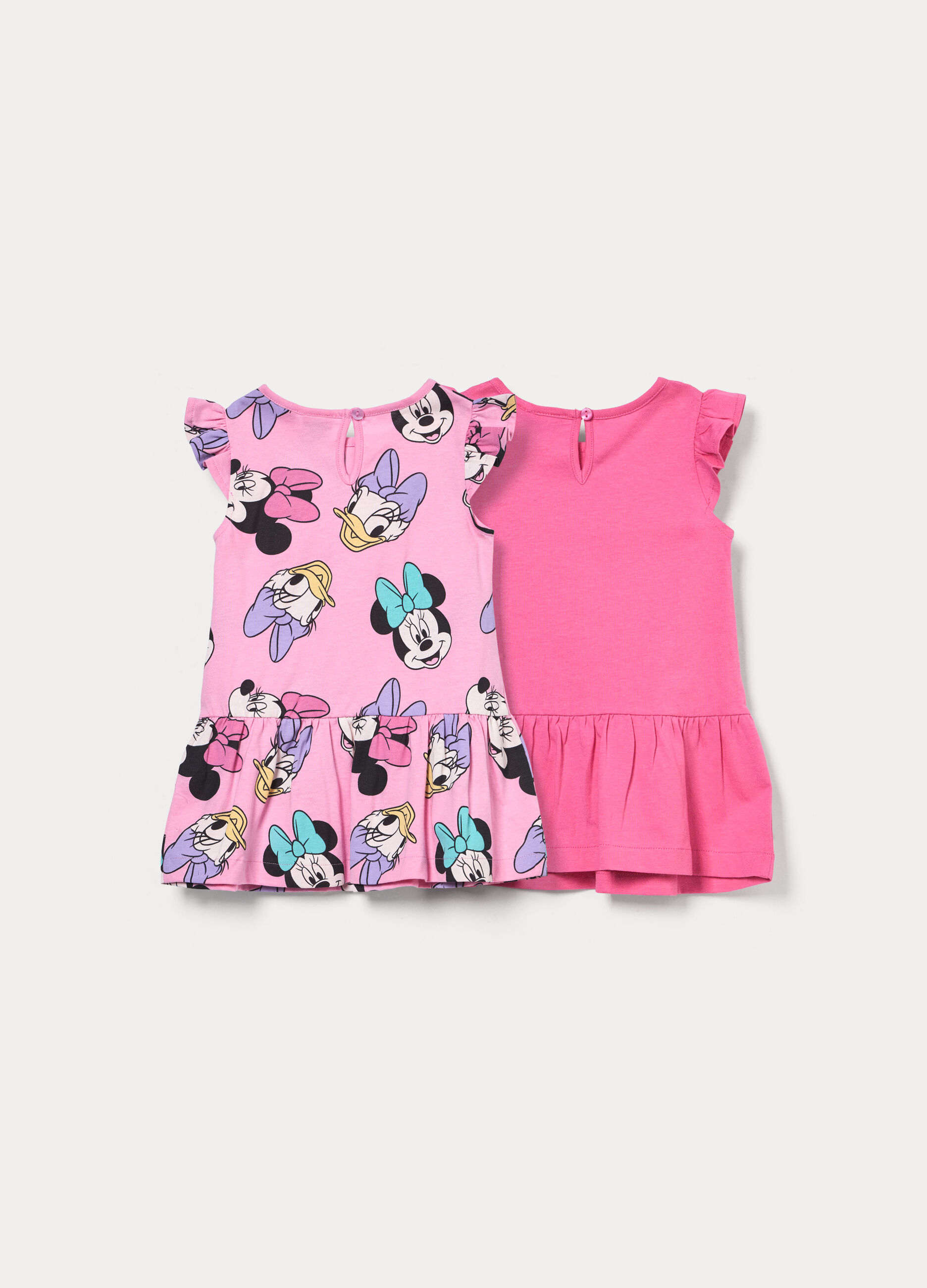 Pack 2 vestiti Disney in jersey di puro cotone bimba_1