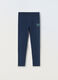 Leggings in cotone stretch bambina_0