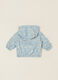 Giacca azzurra con zip per neonato_1