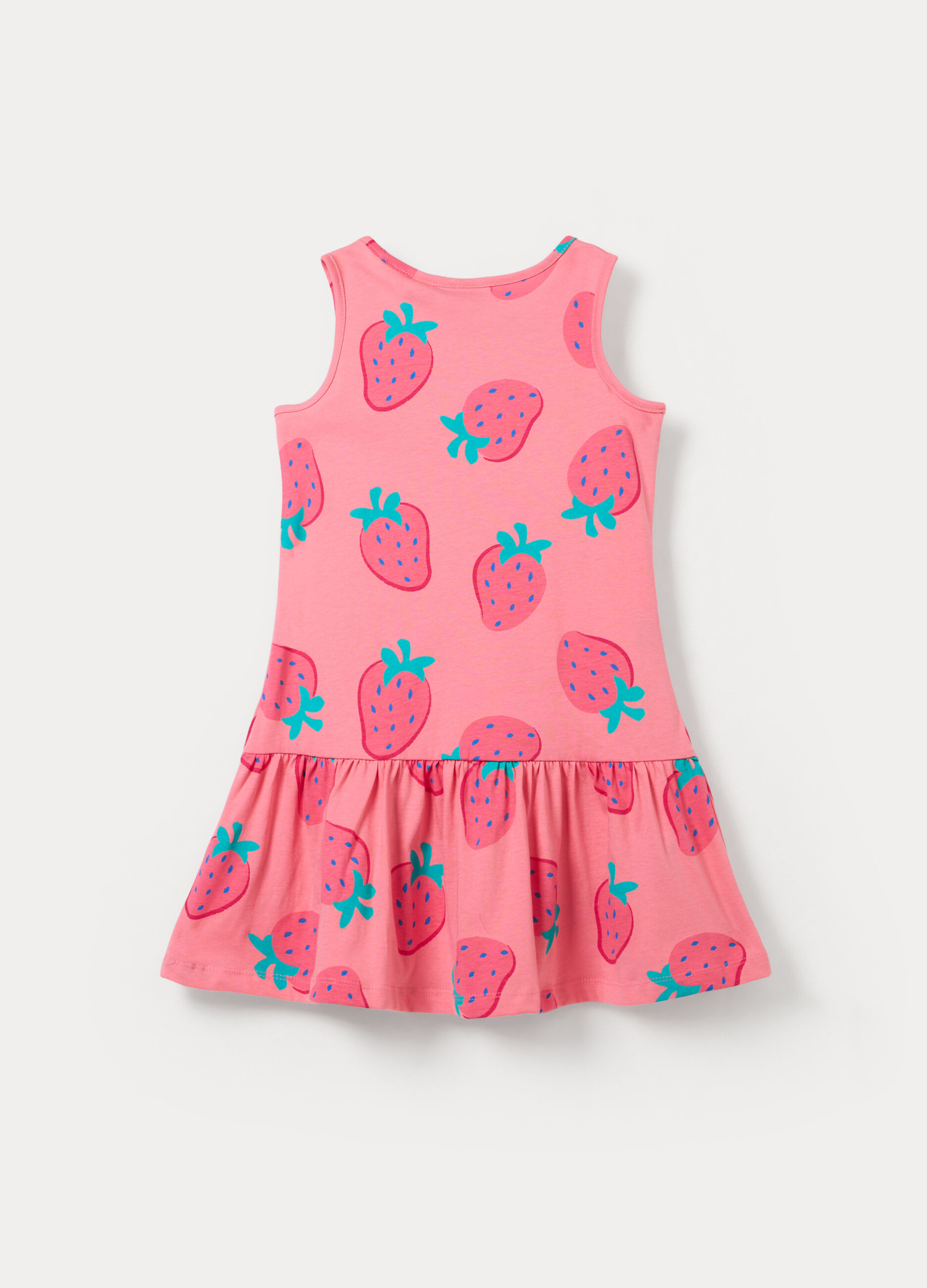 Vestito in jersey di puro cotone bambina_1