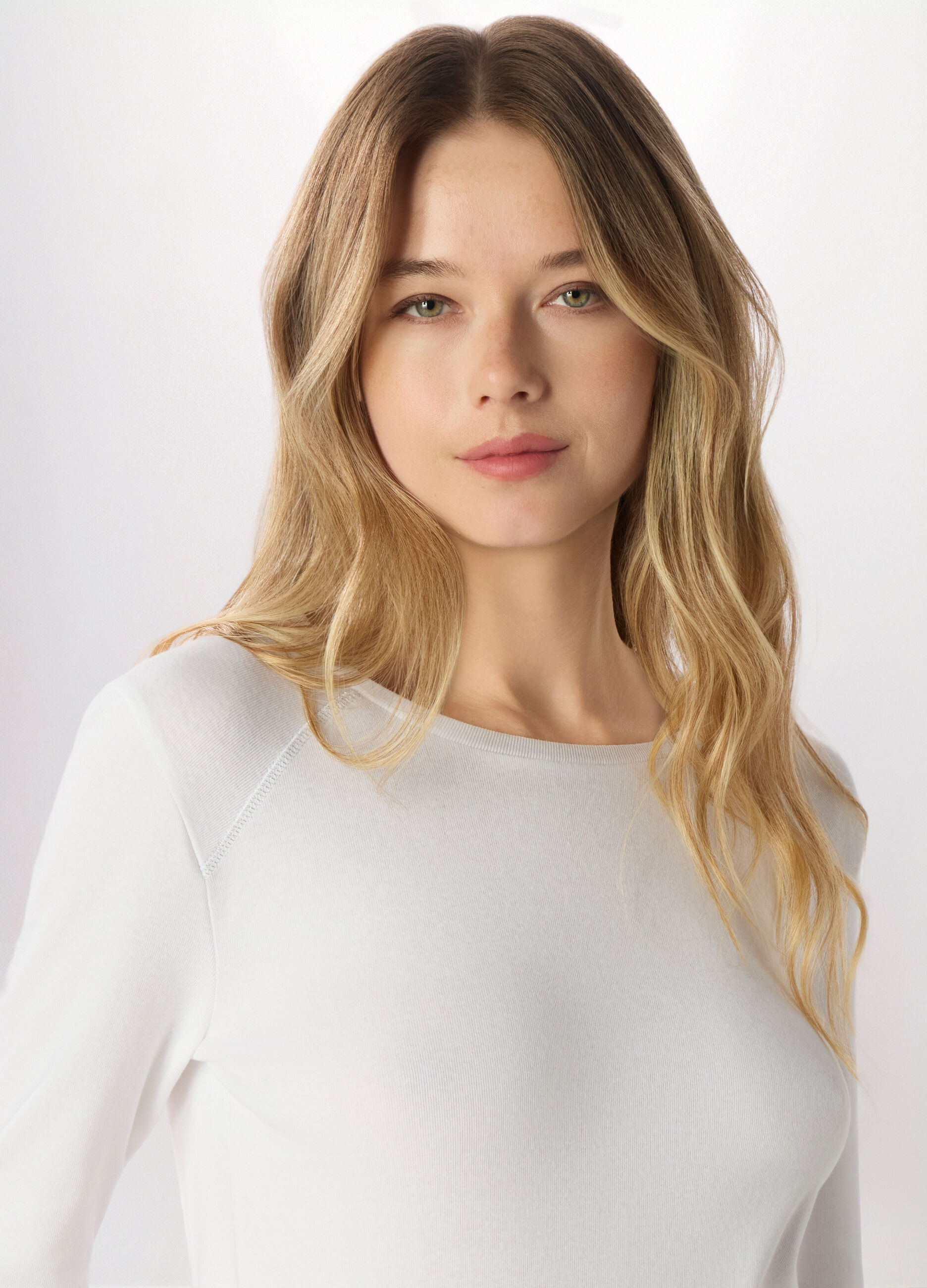 T-shirt in cotone stretch Holistic fitness donna_2