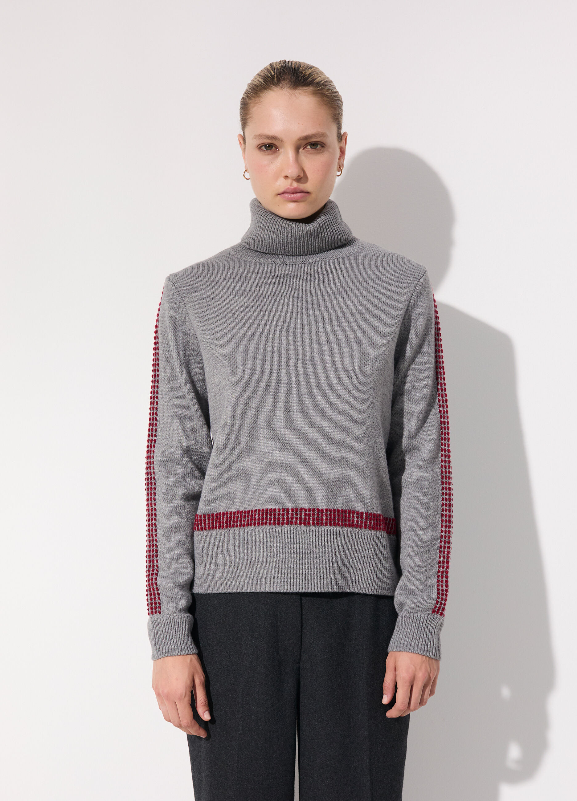 Dolcevita in misto lana donna_1