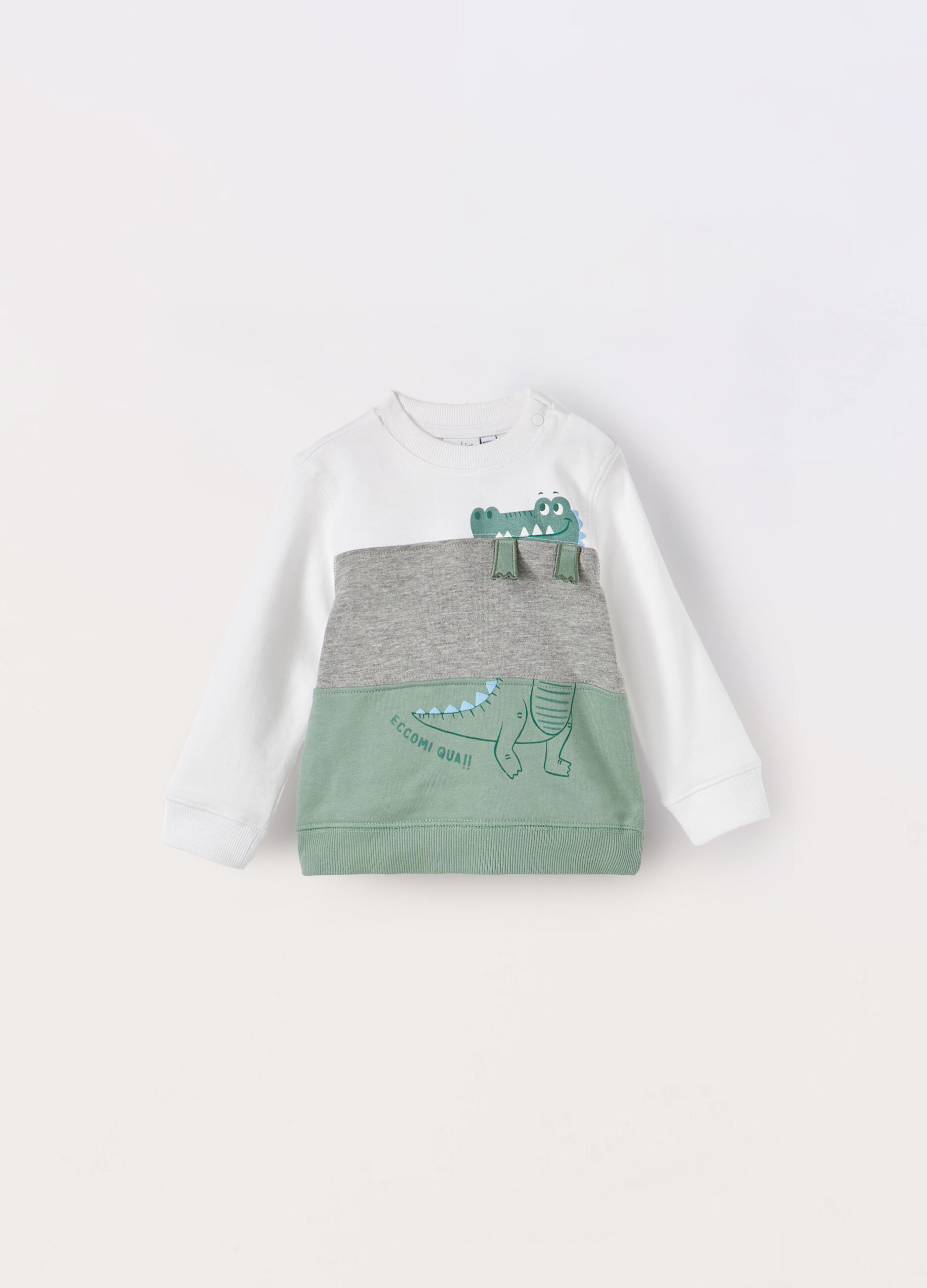 Felpa in puro cotone neonato_0