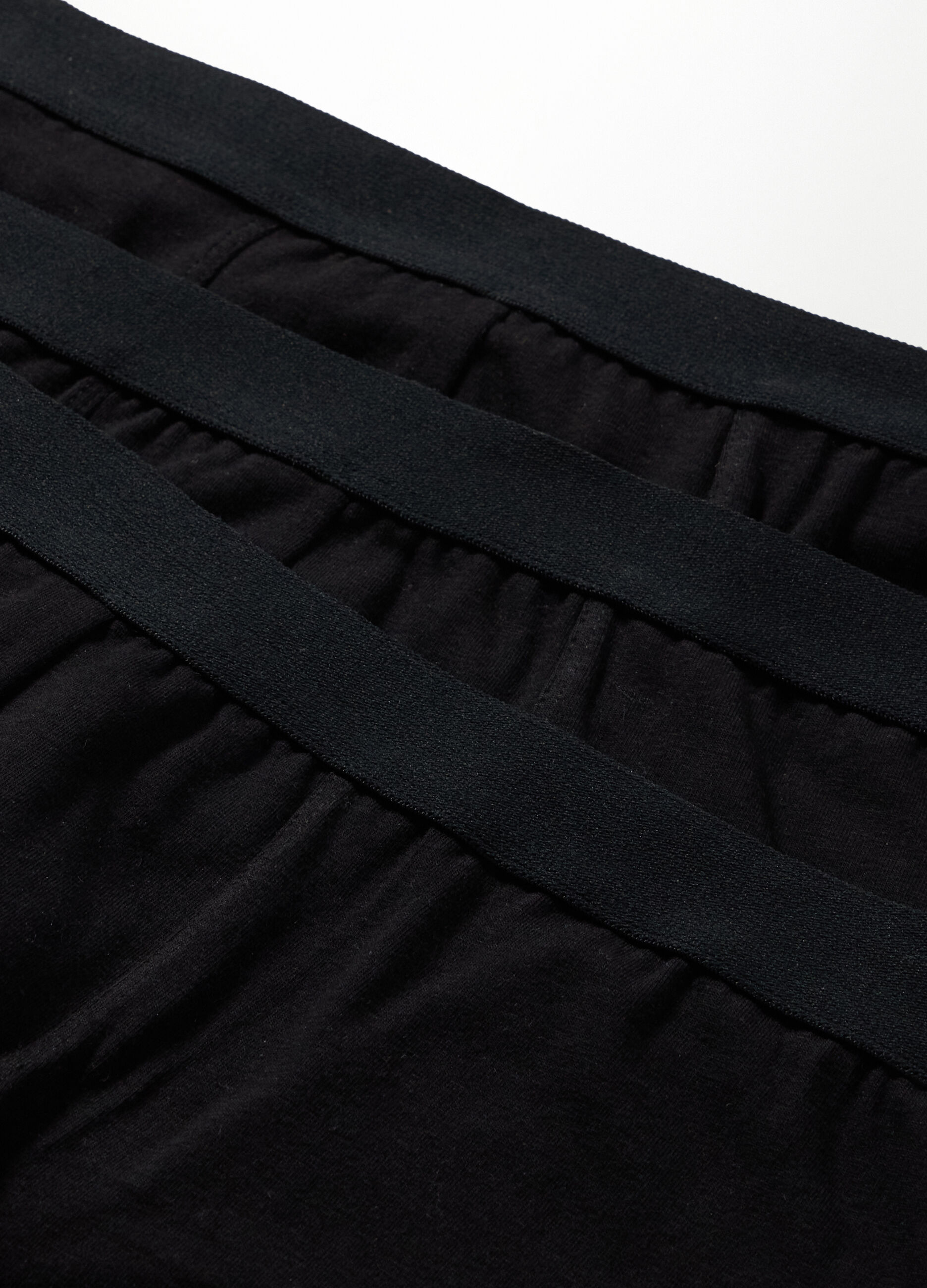 3 pack boxer tinta unita in cotone stretch uomo_2