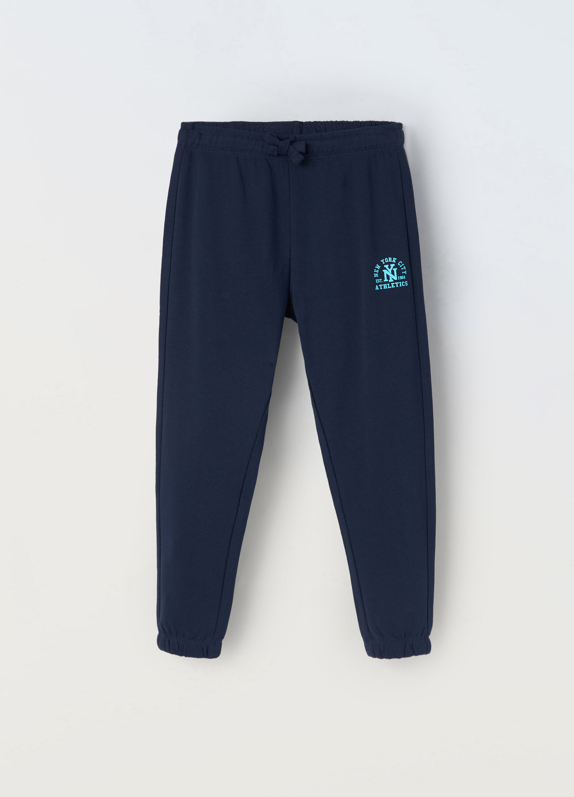 Jogger in puro cotone ragazzo_0
