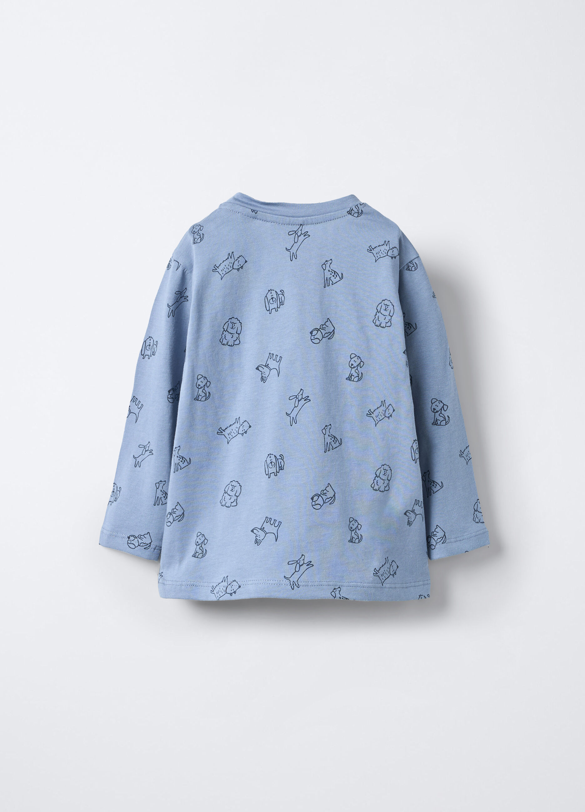 T-shirt in jersey di puro cotone bimbo_1