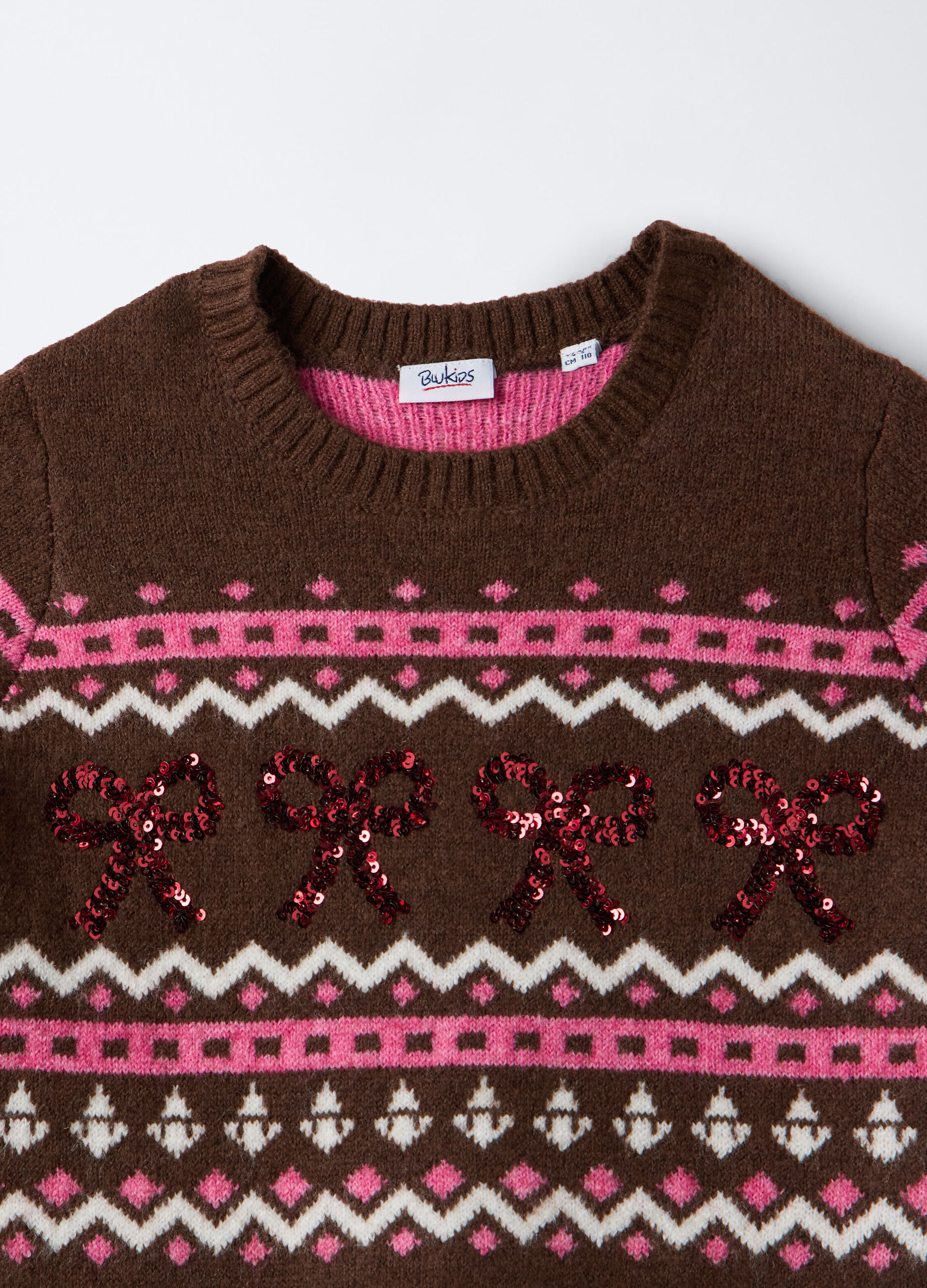 Pullover girocollo bambina_2