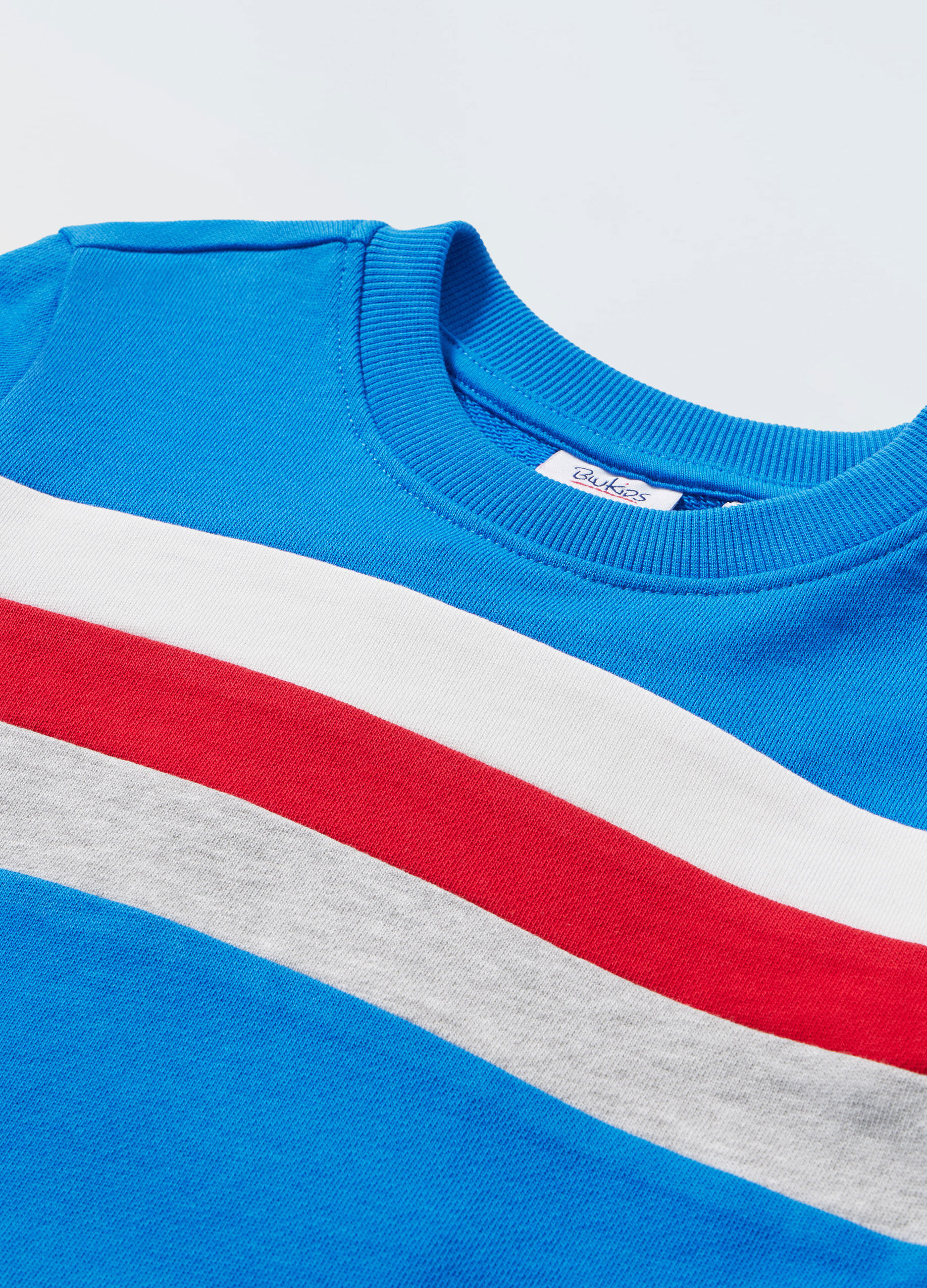 Felpa in french terry di puro cotone neonato_1