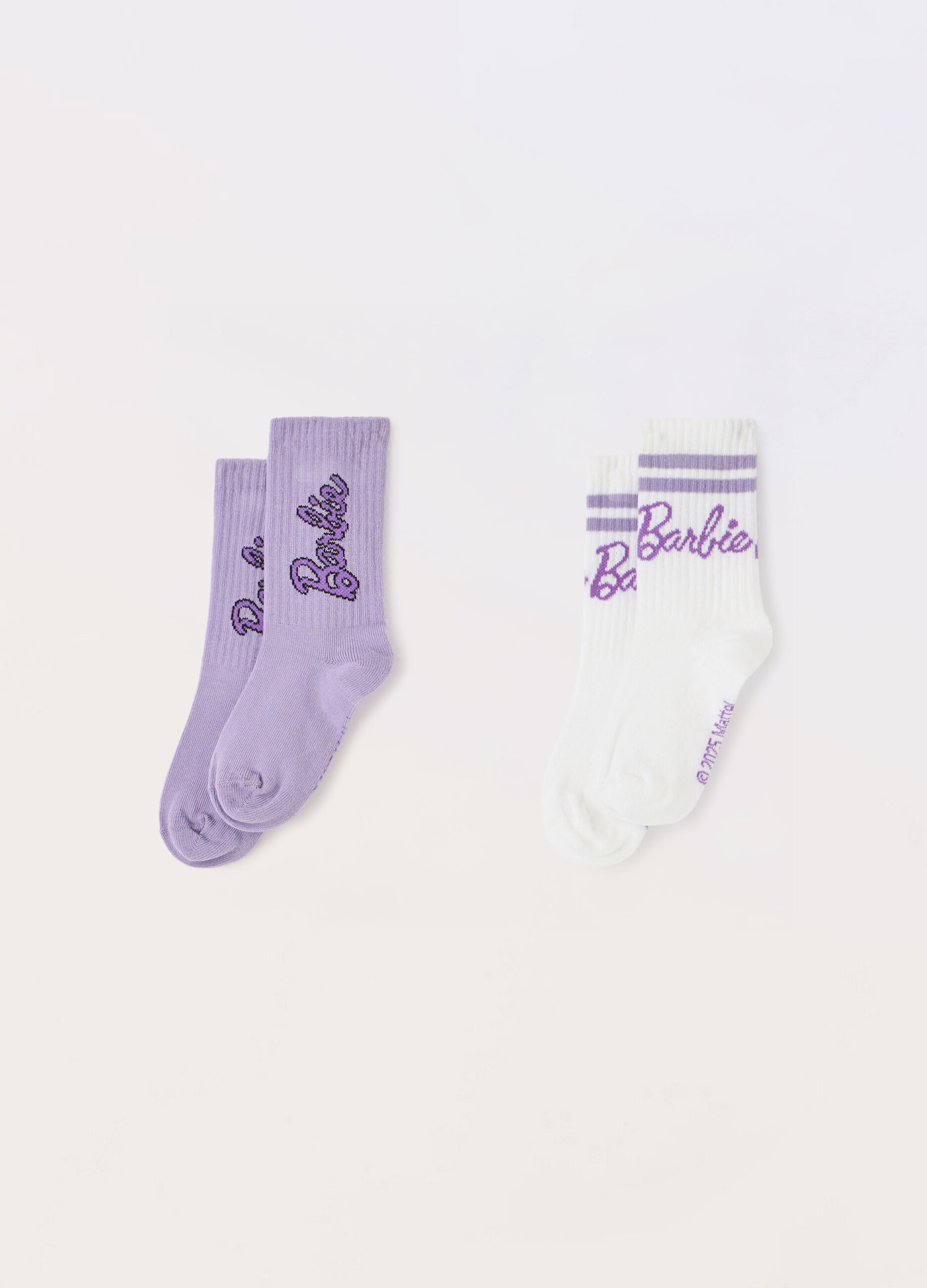 Pack 2 calze misto cotone bambina_0