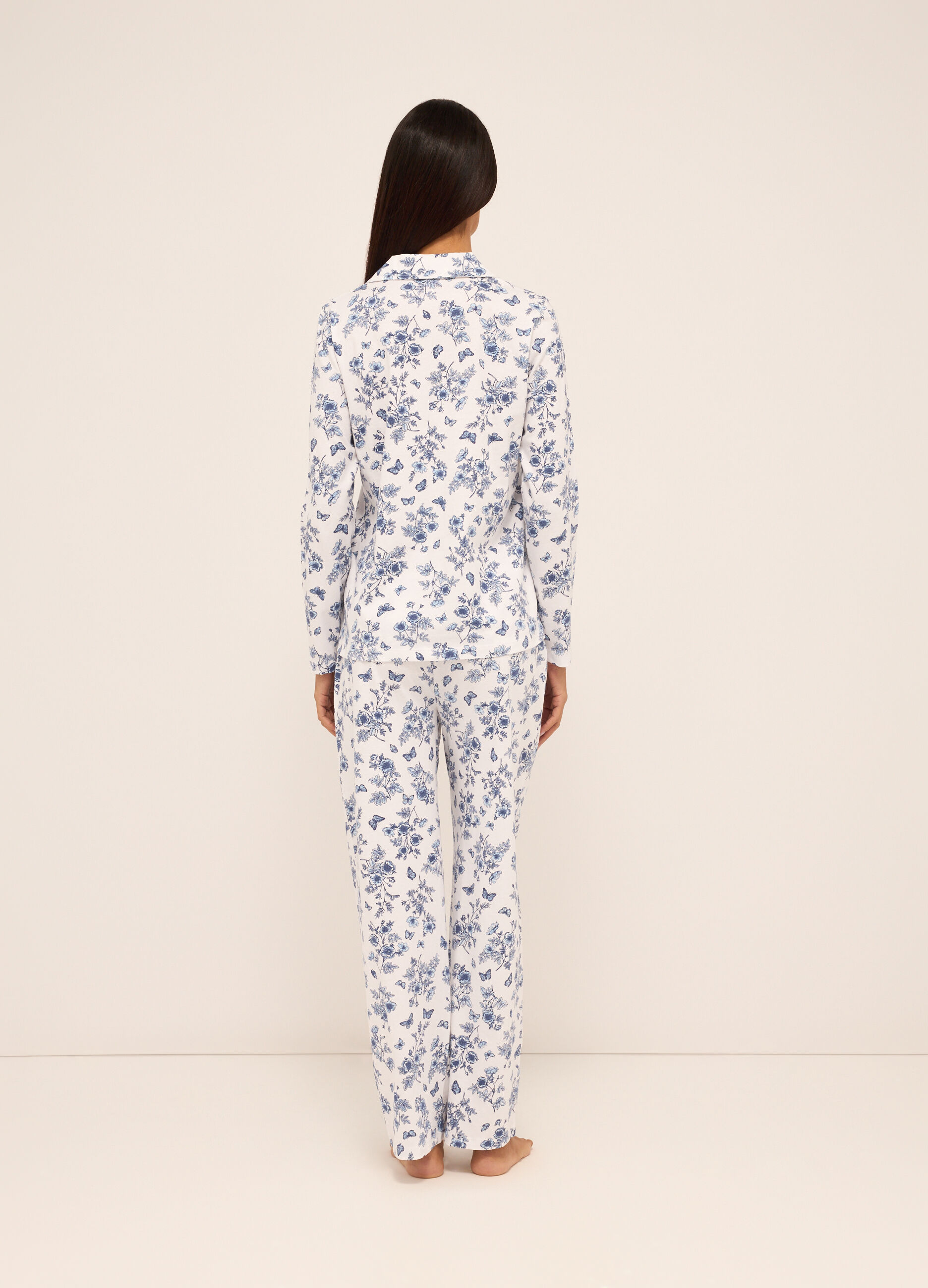 Set pigiama in puro cotone donna_1