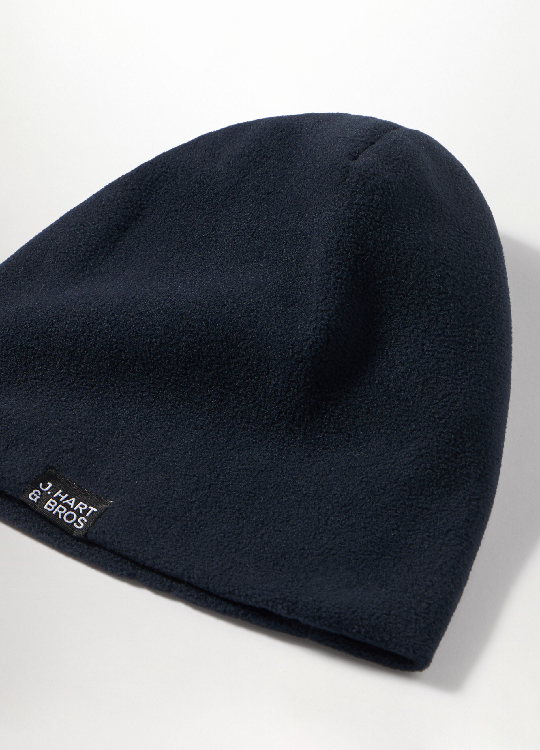 Berretto in pile con logo uomo_2