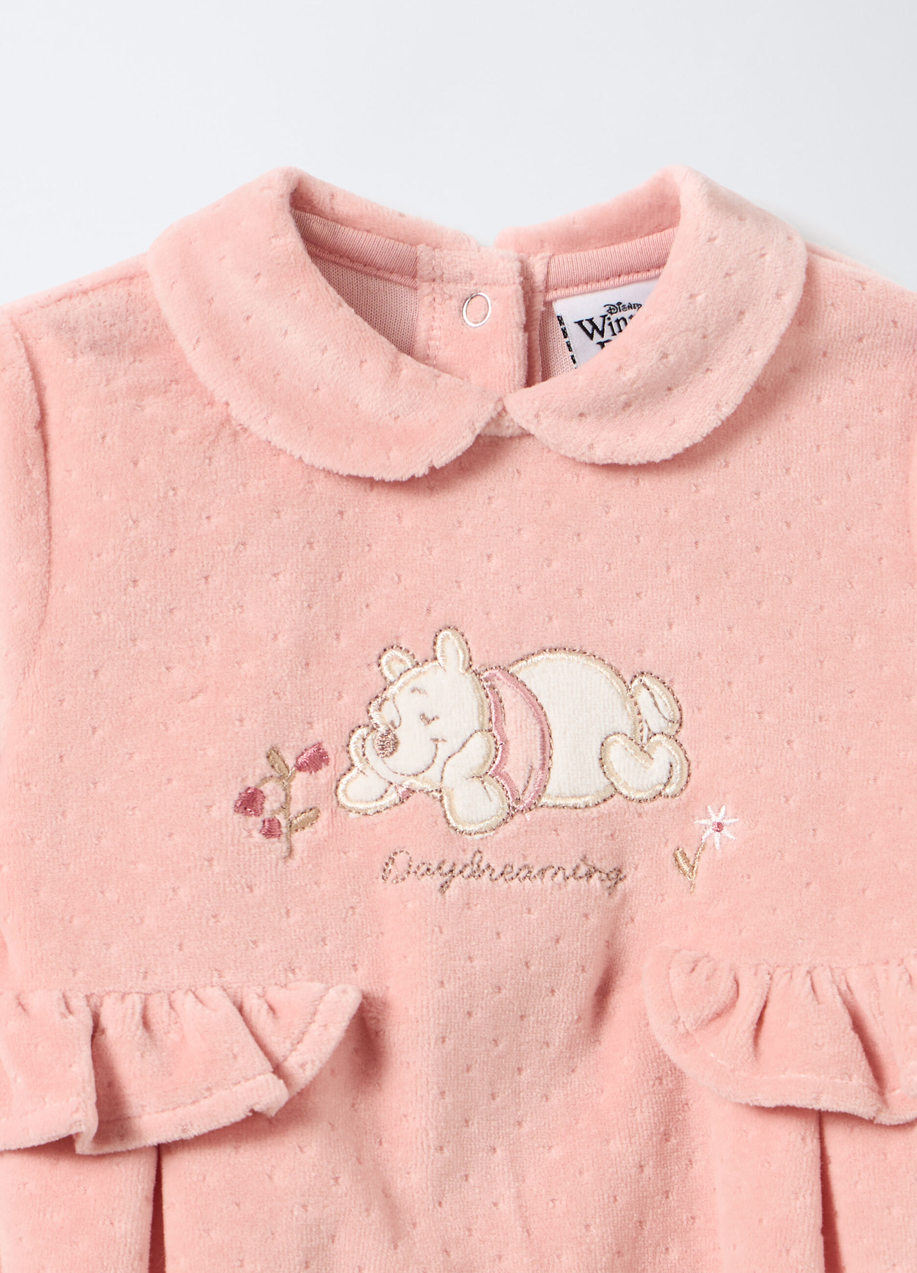 Tutina Disney velour misto cotone neonata_2