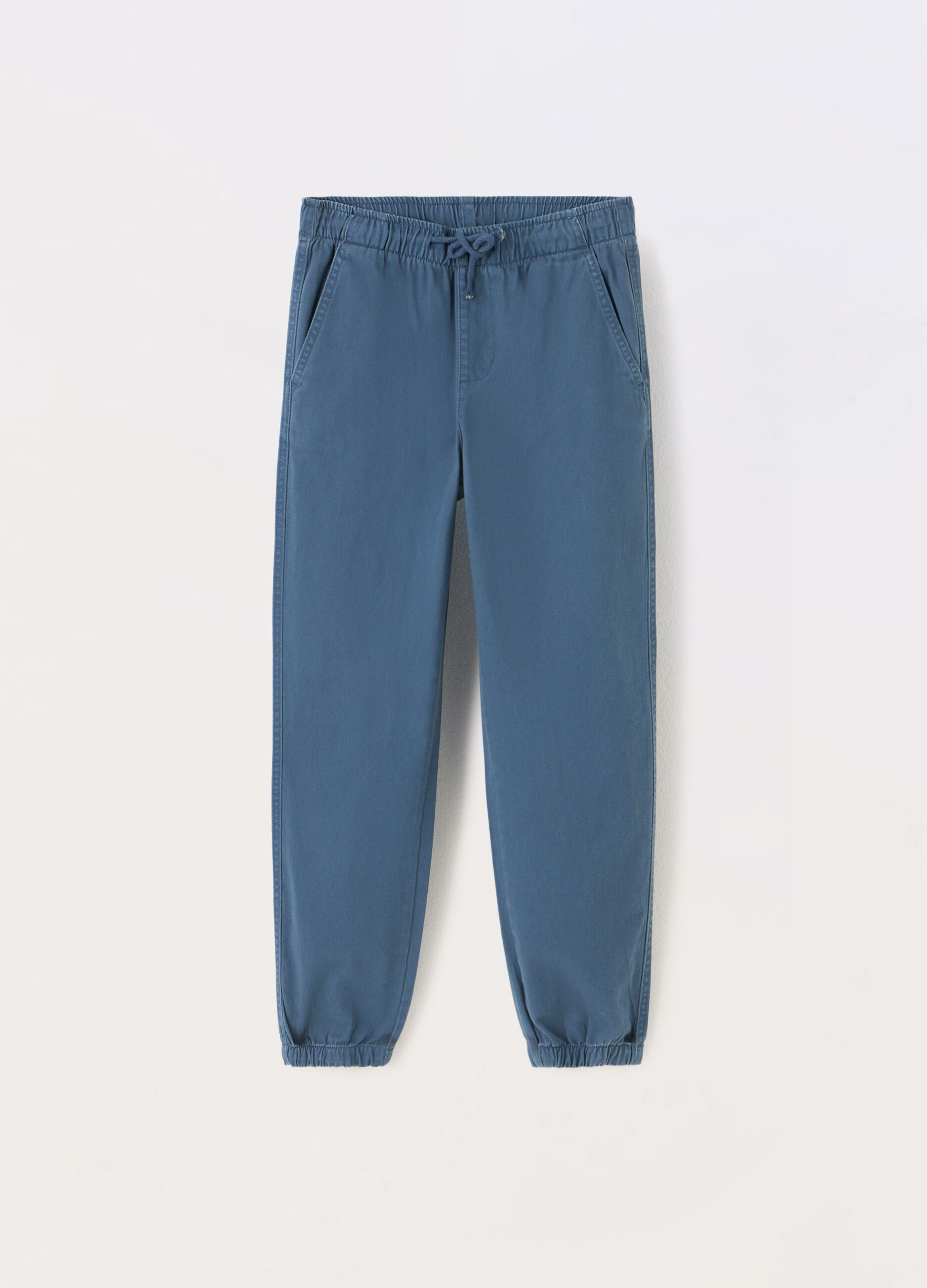 Jogger in puro cotone bambino_0