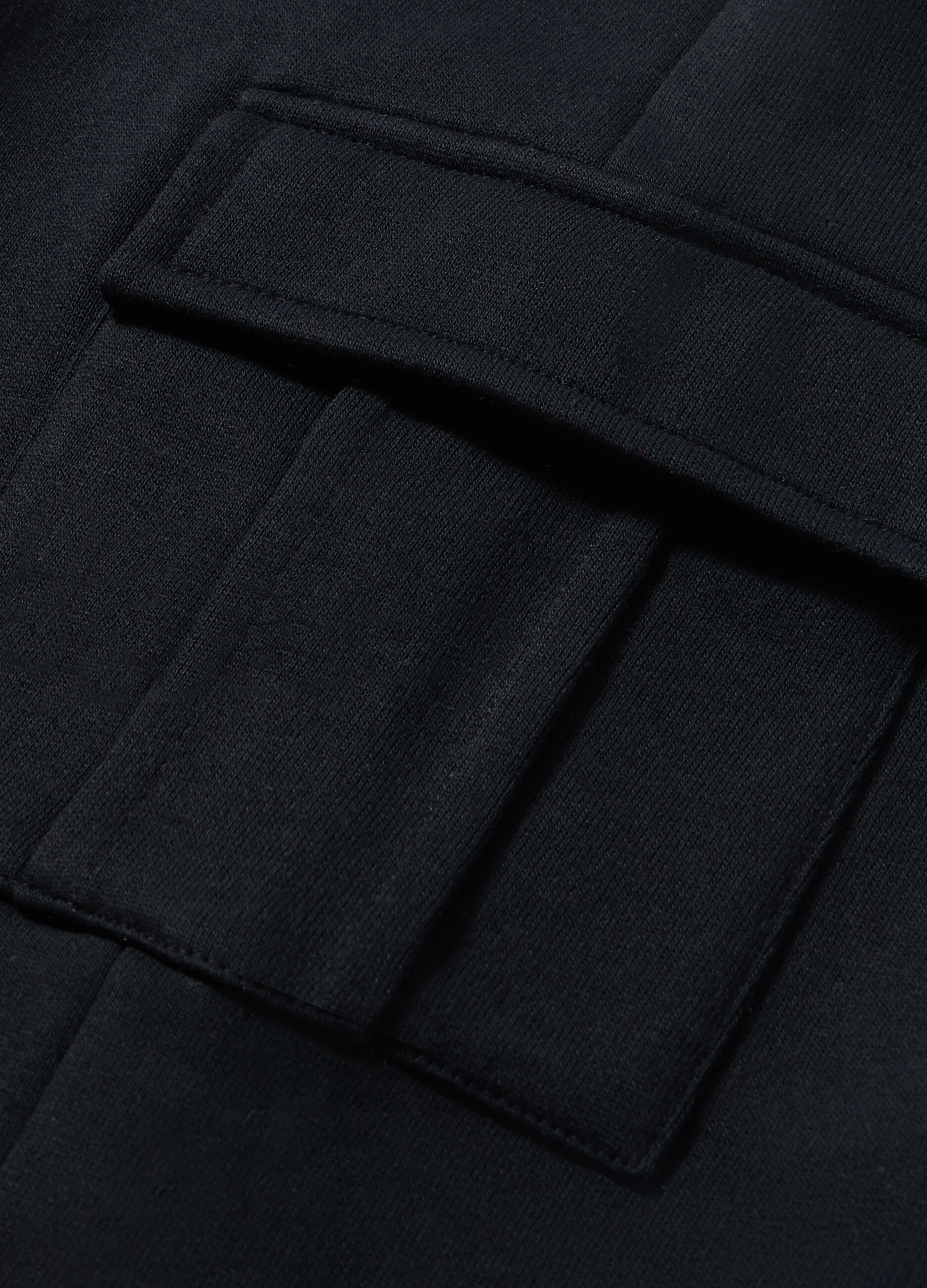 Jogger cargo in felpa di misto cotone ragazza_1