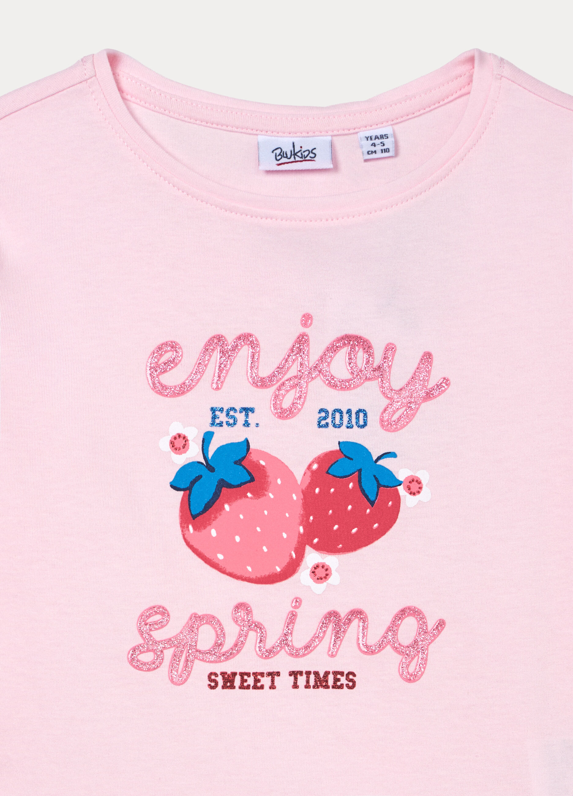 T-shirt in jersey di puro cotone bambina_2