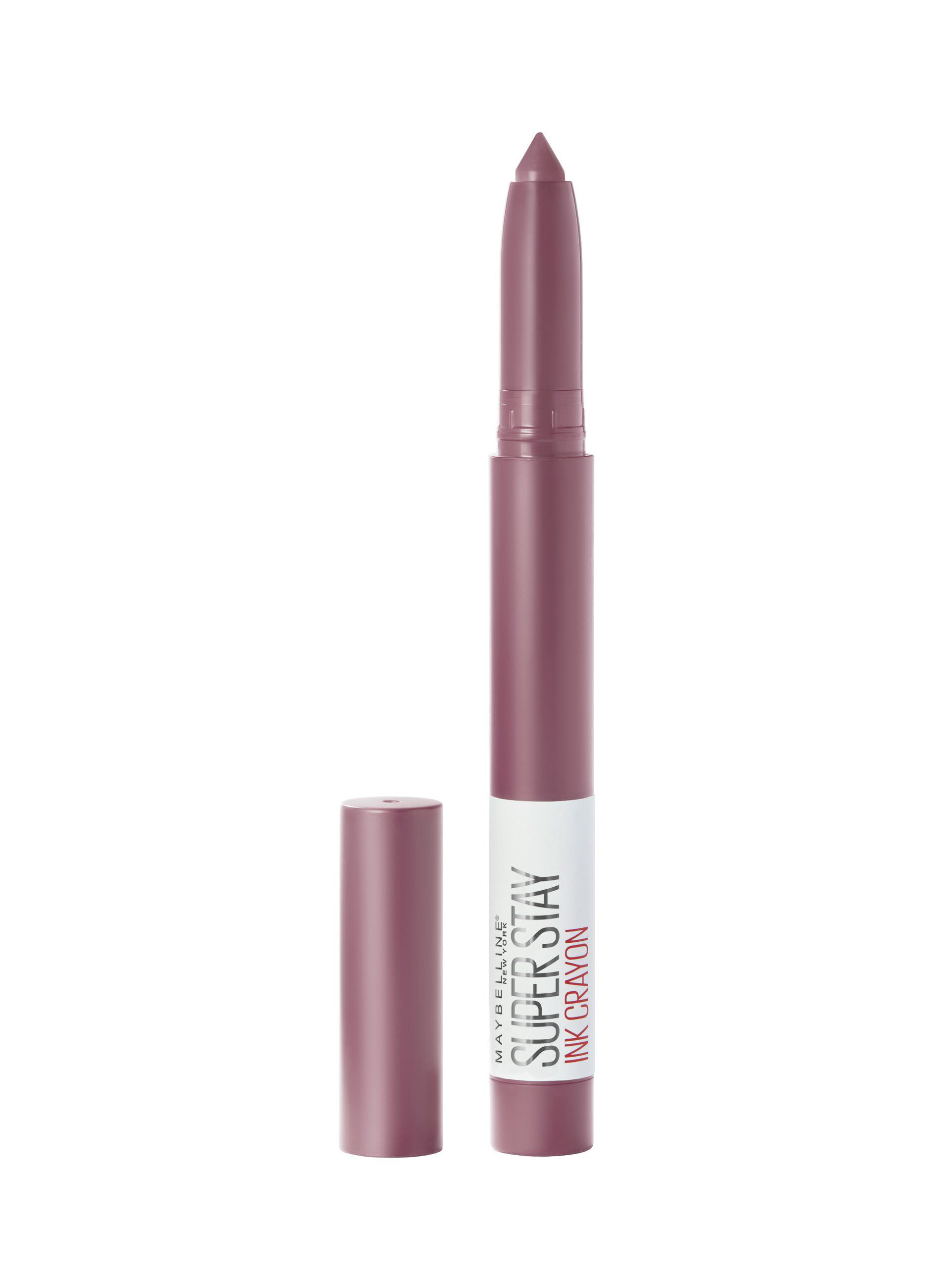 Maybelline New York SuperStay Ink Crayon, rossetto in penna a lunga tenuta, Stay Exceptional (25).