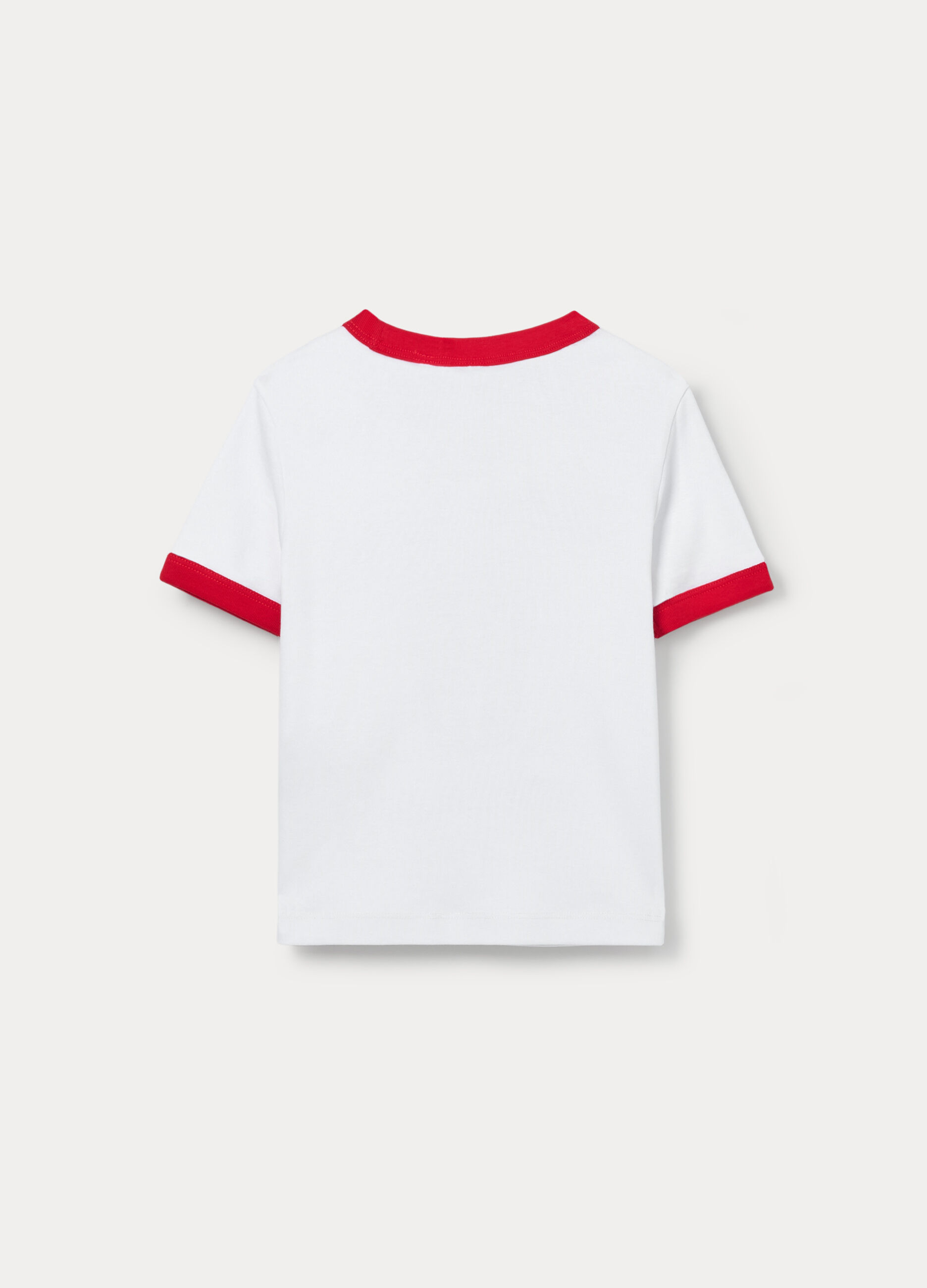 T-shirt in jersey di puro cotone ragazza_1