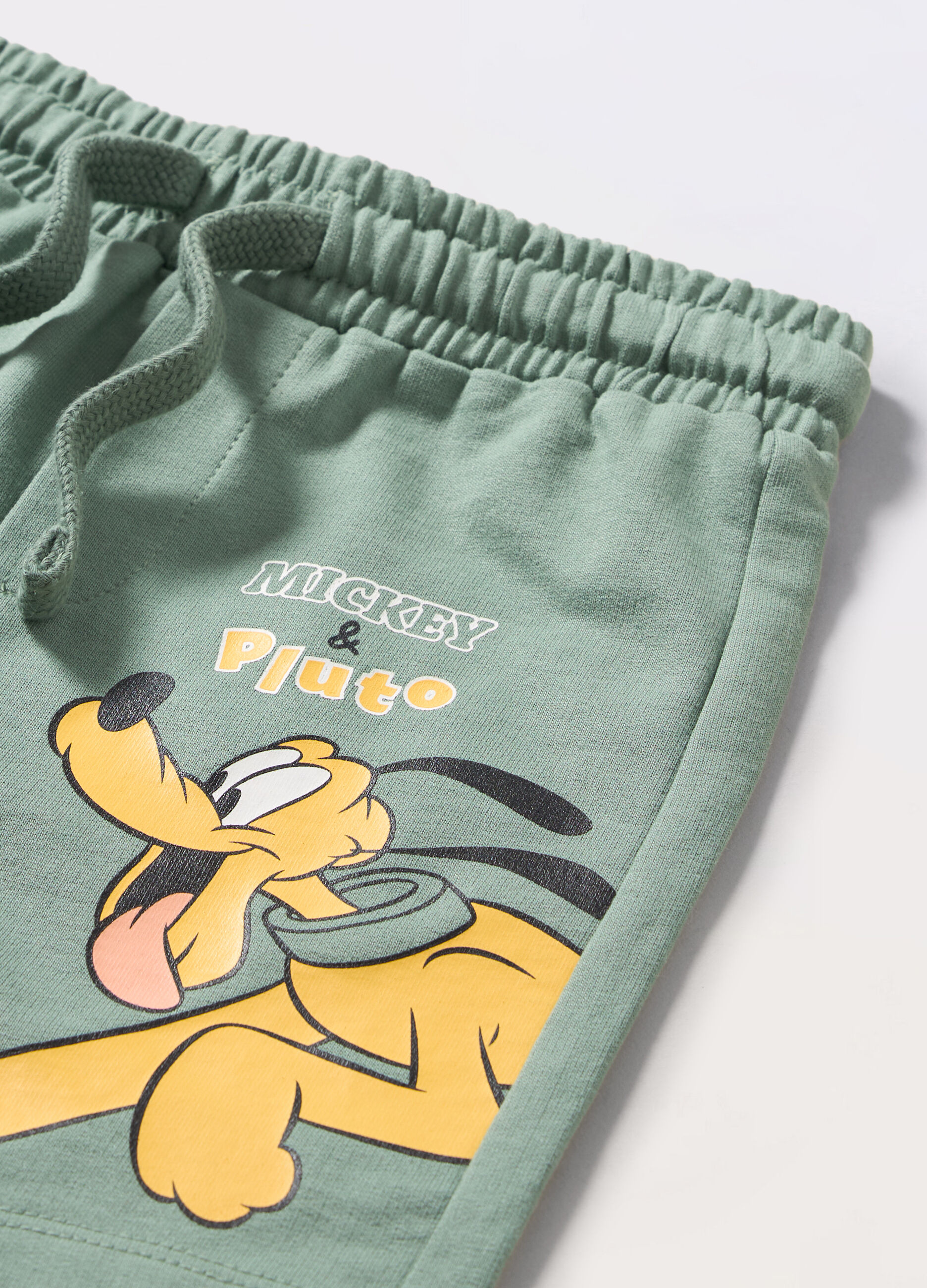 Shorts in french terry di puro cotone neonato