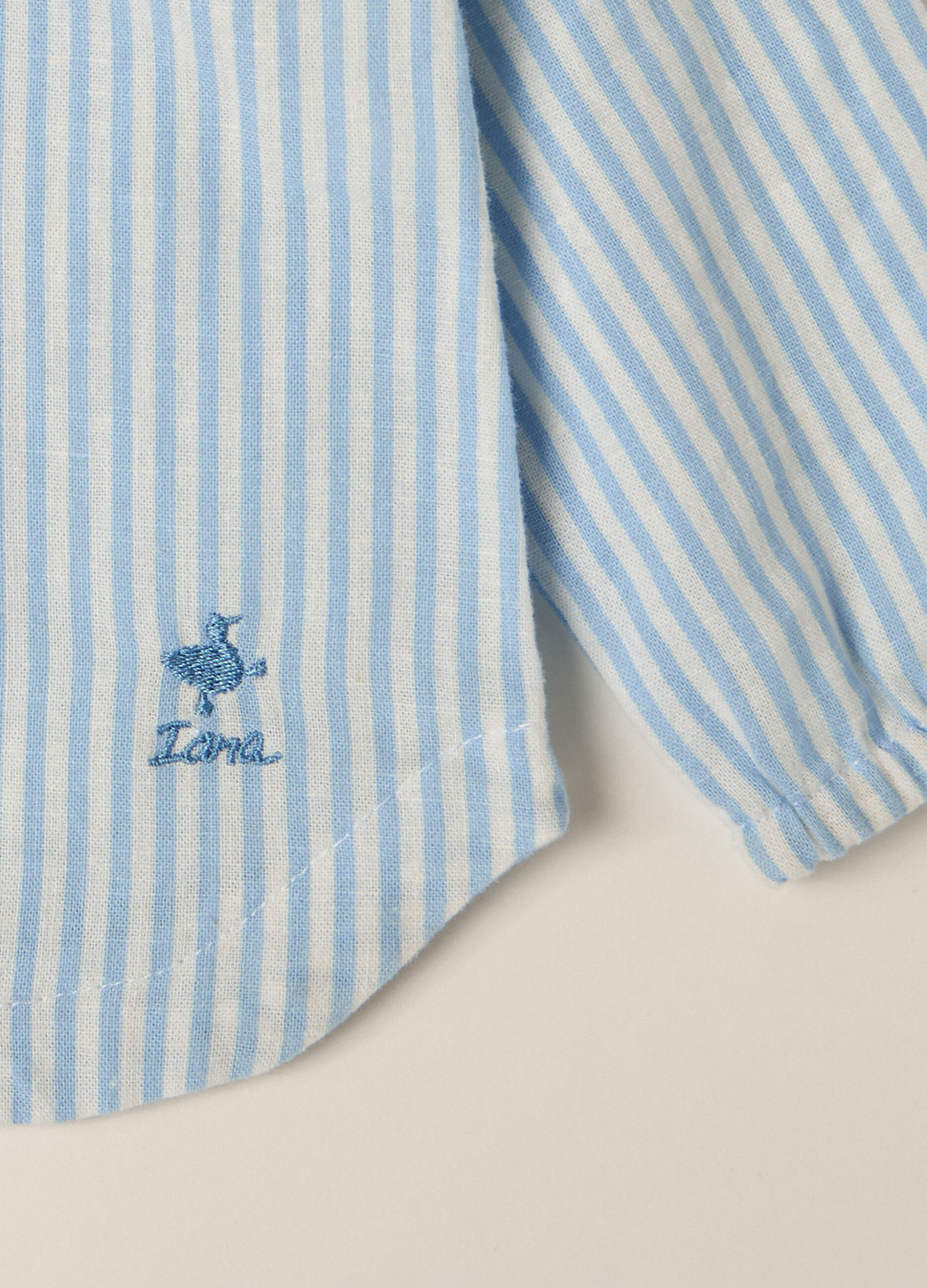 Camicia misto lino IANA neonato_1