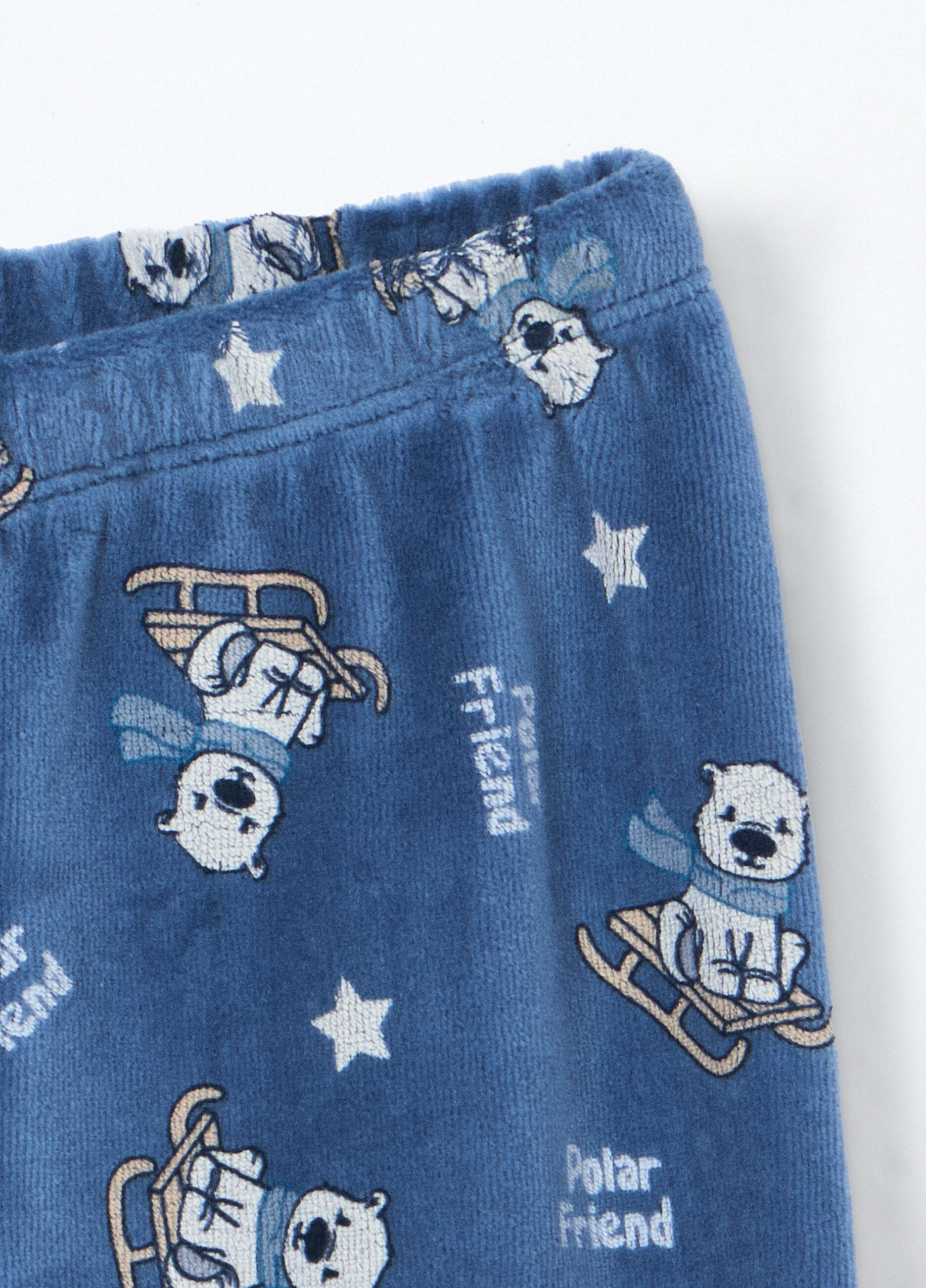 Set pigiama lungo velour neonato_3