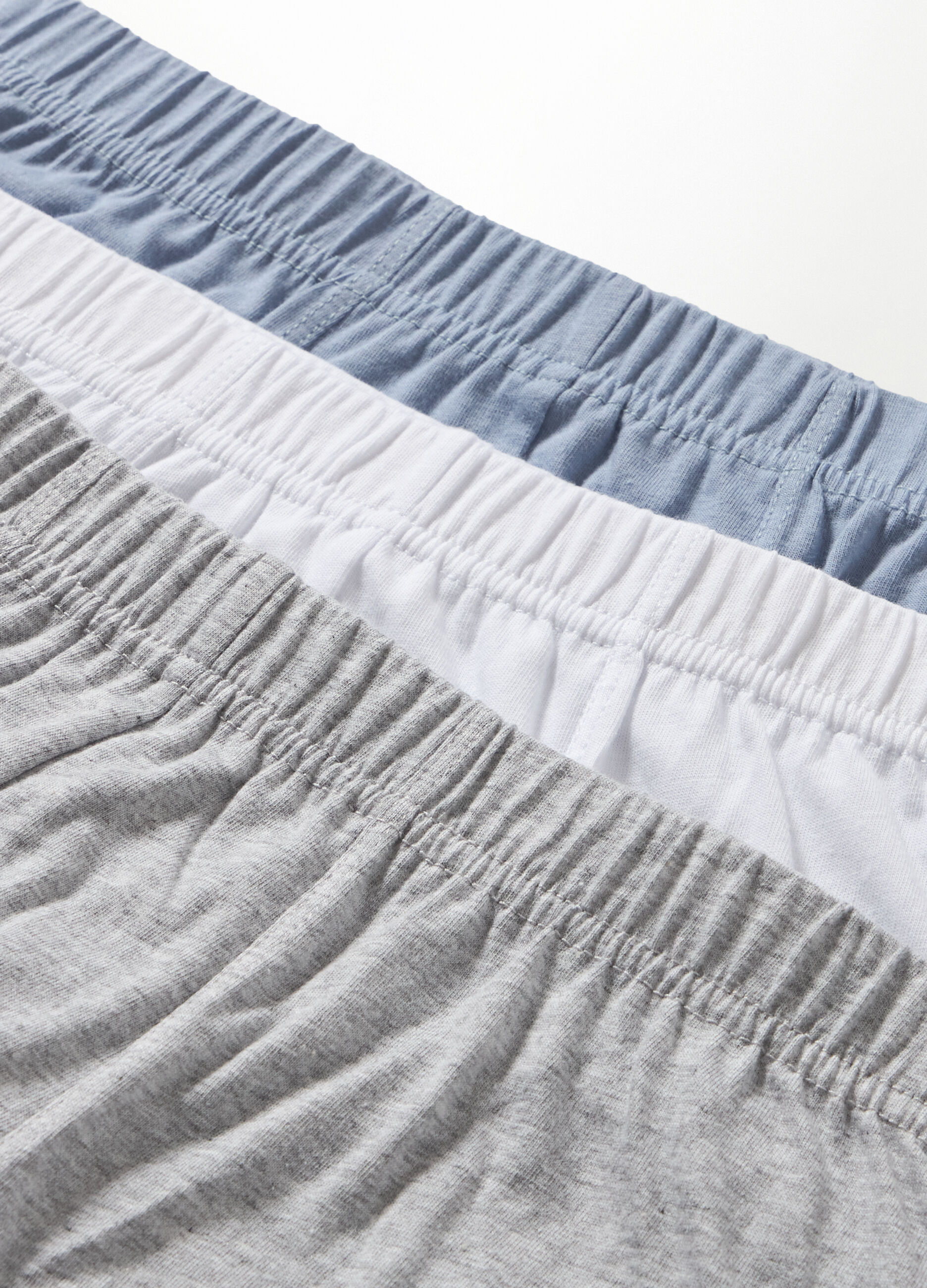 3 pack boxer in jersey di cotone multicolor uomo_2