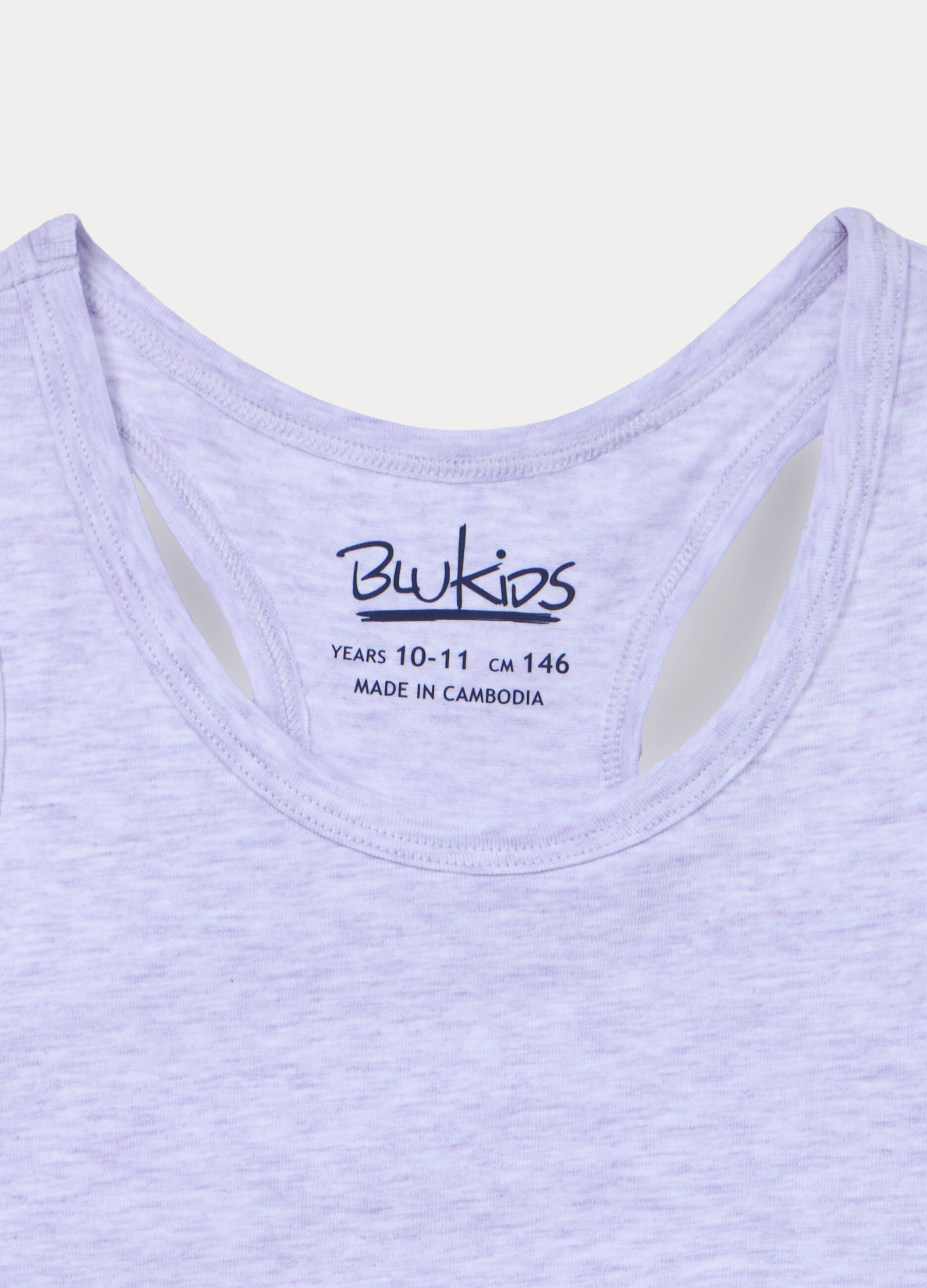 Top sportivo in jersey di cotone stretch ragazza_2