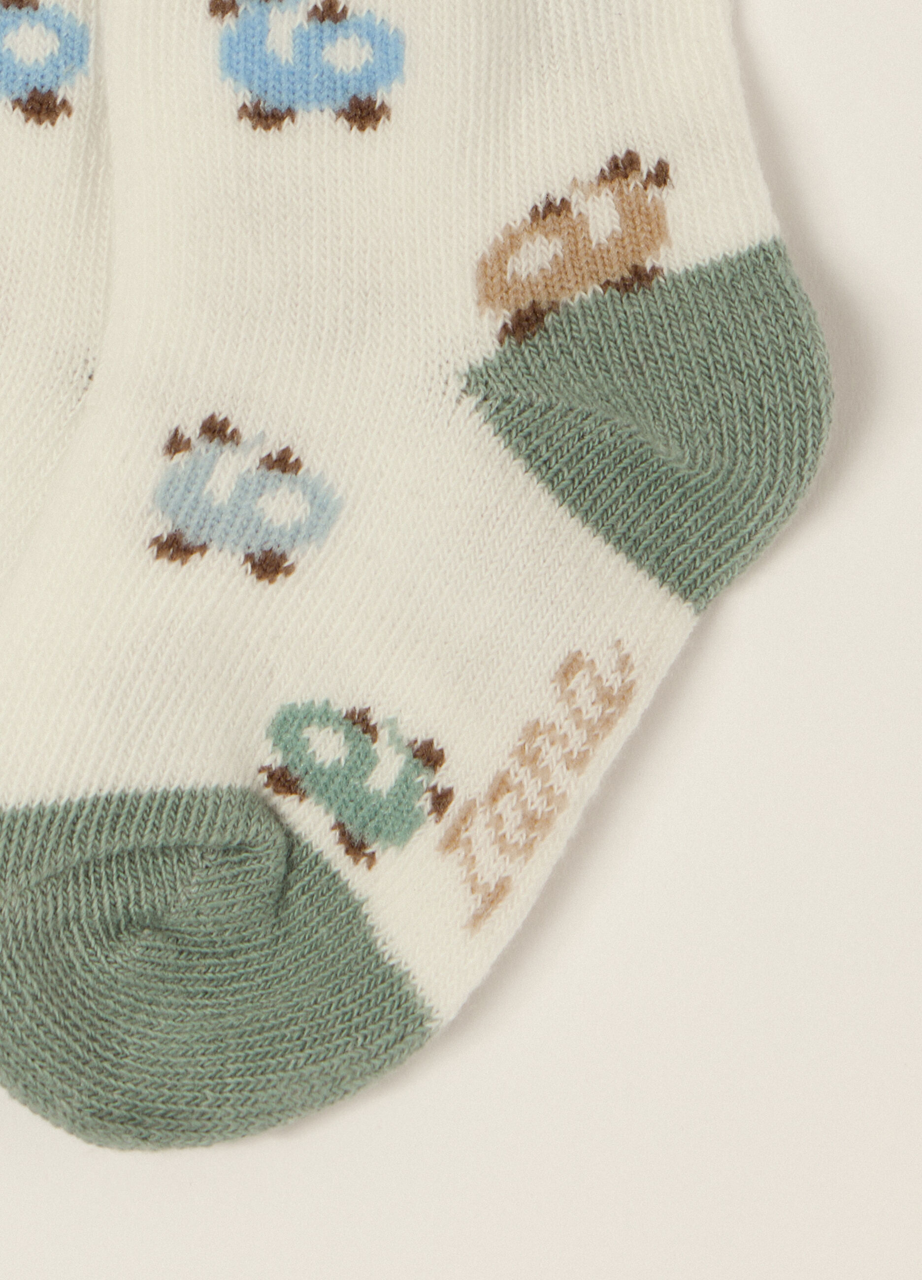 Calze misto cotone stretch IANA neonato_2