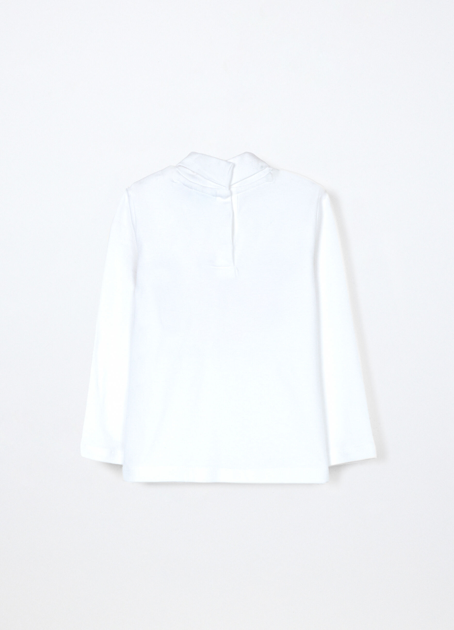 Lupetto in jersey di cotone stretch neonata_1