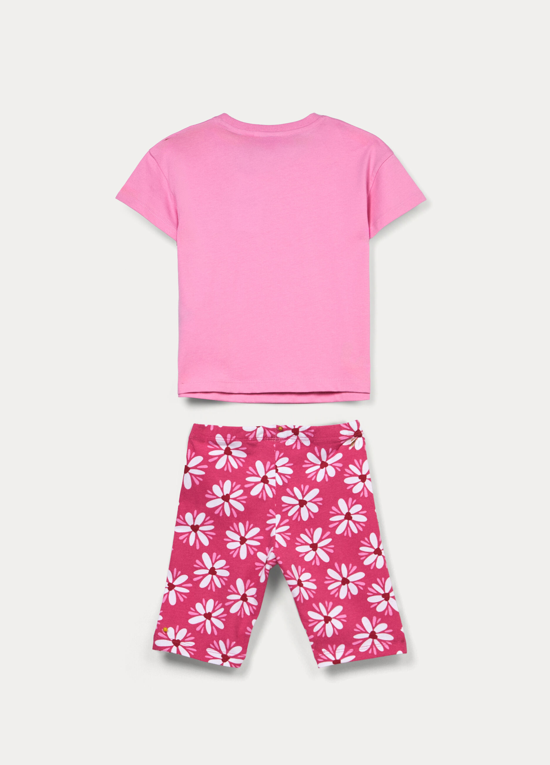 Jogging set in jersey di puro cotone bambina_1