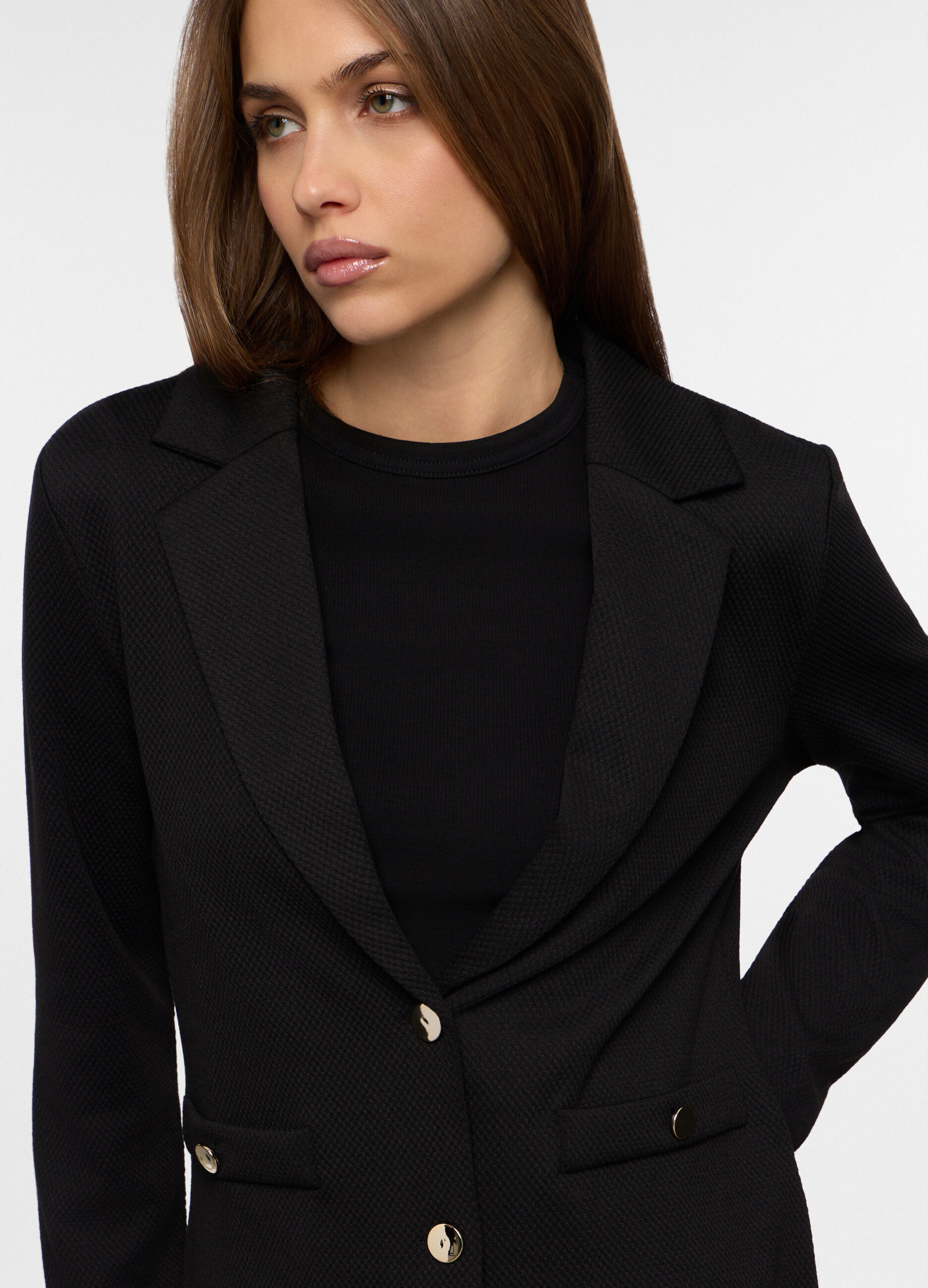 Blazer jacquard donna_2