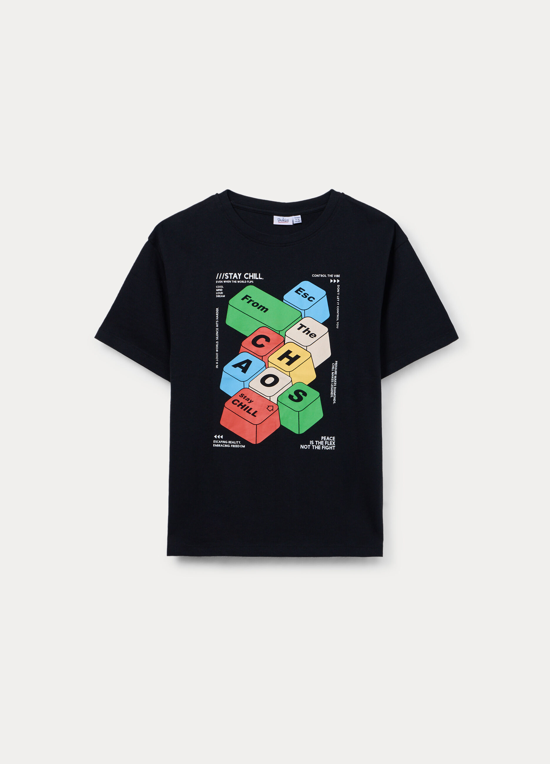 T-shirt in jersey di puro cotone ragazzo_0