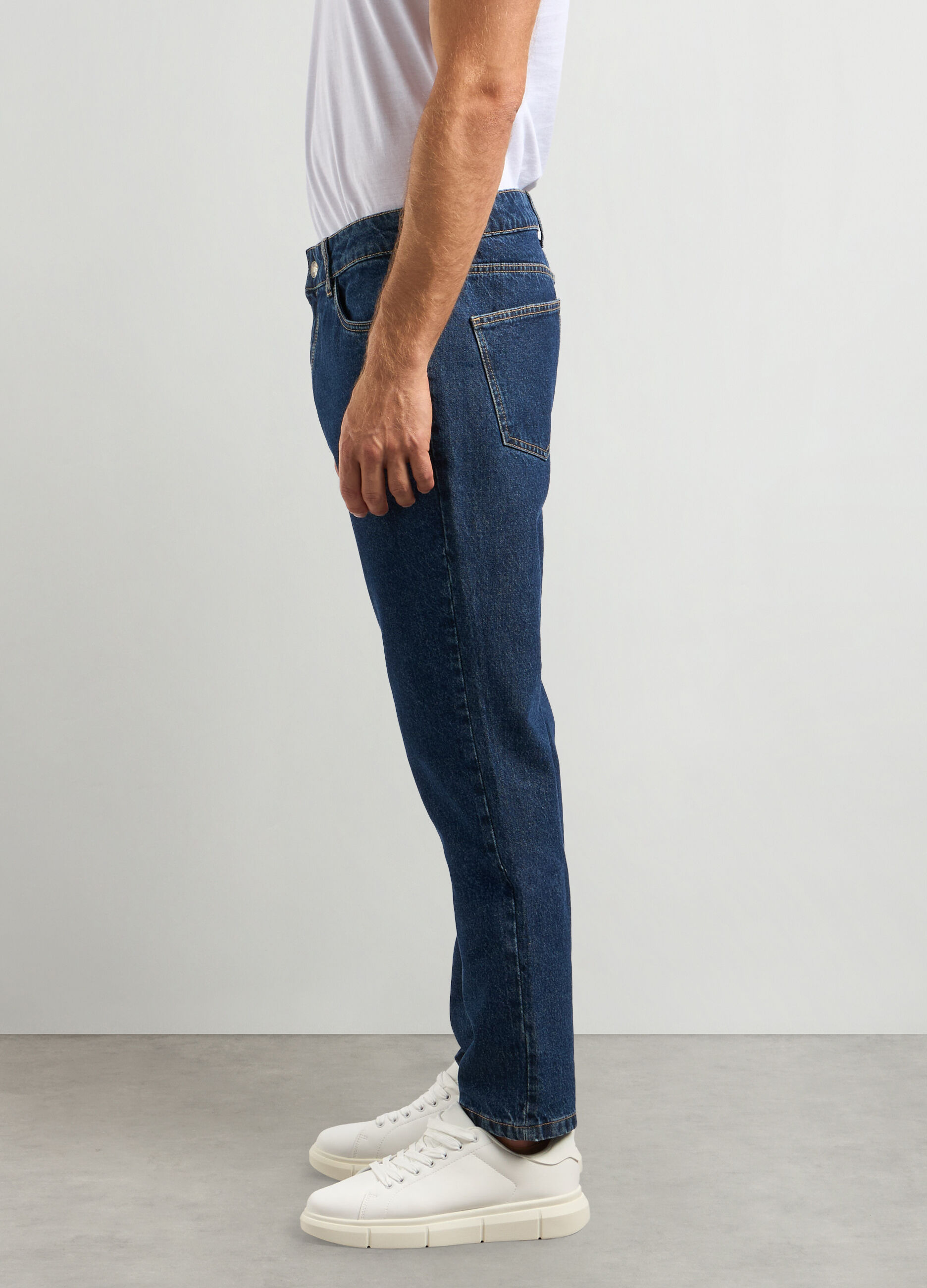 Jeans in cotone regular fit uomo_2