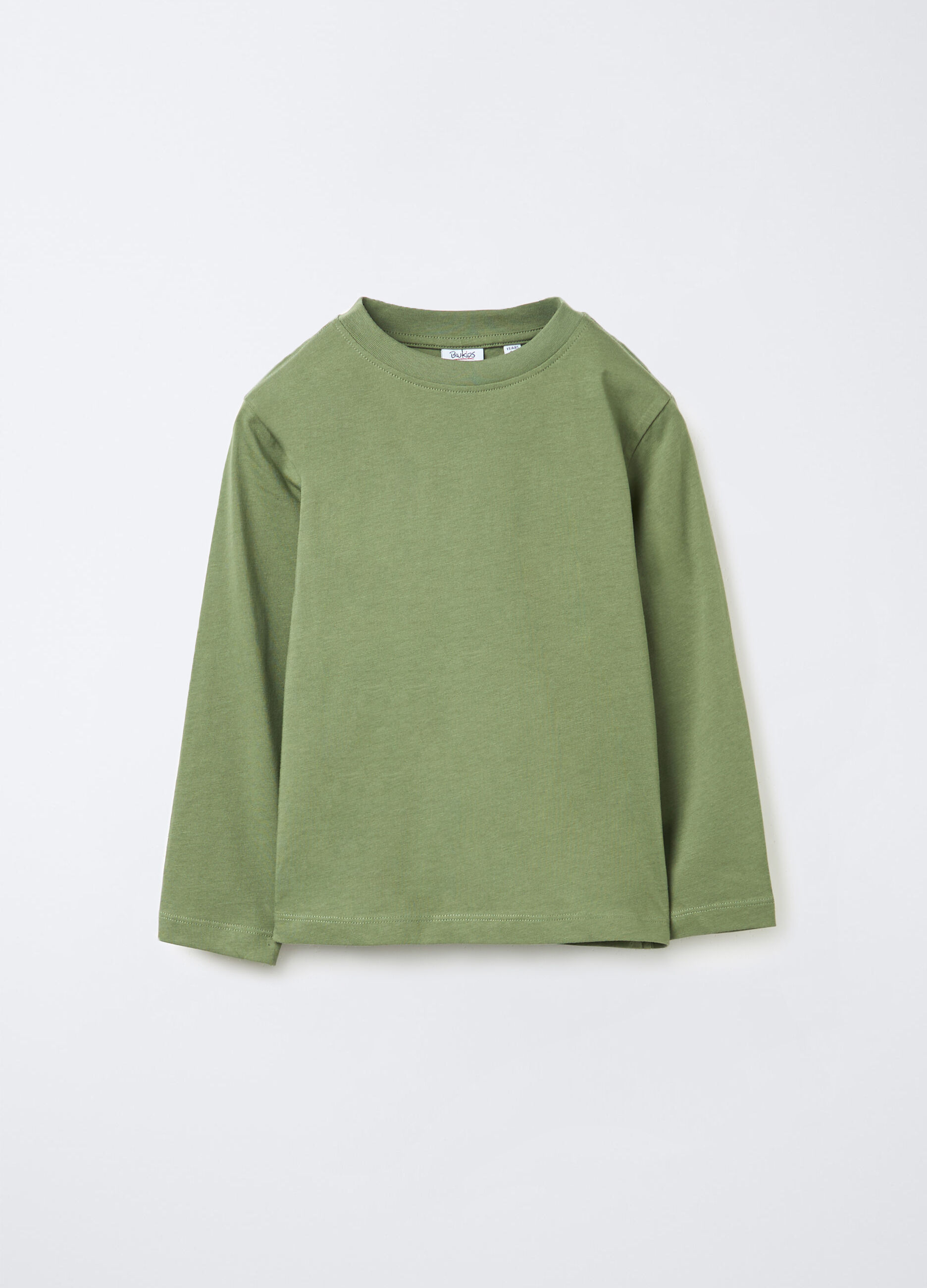 T-shirt in jersey di puro cotone bambino_0