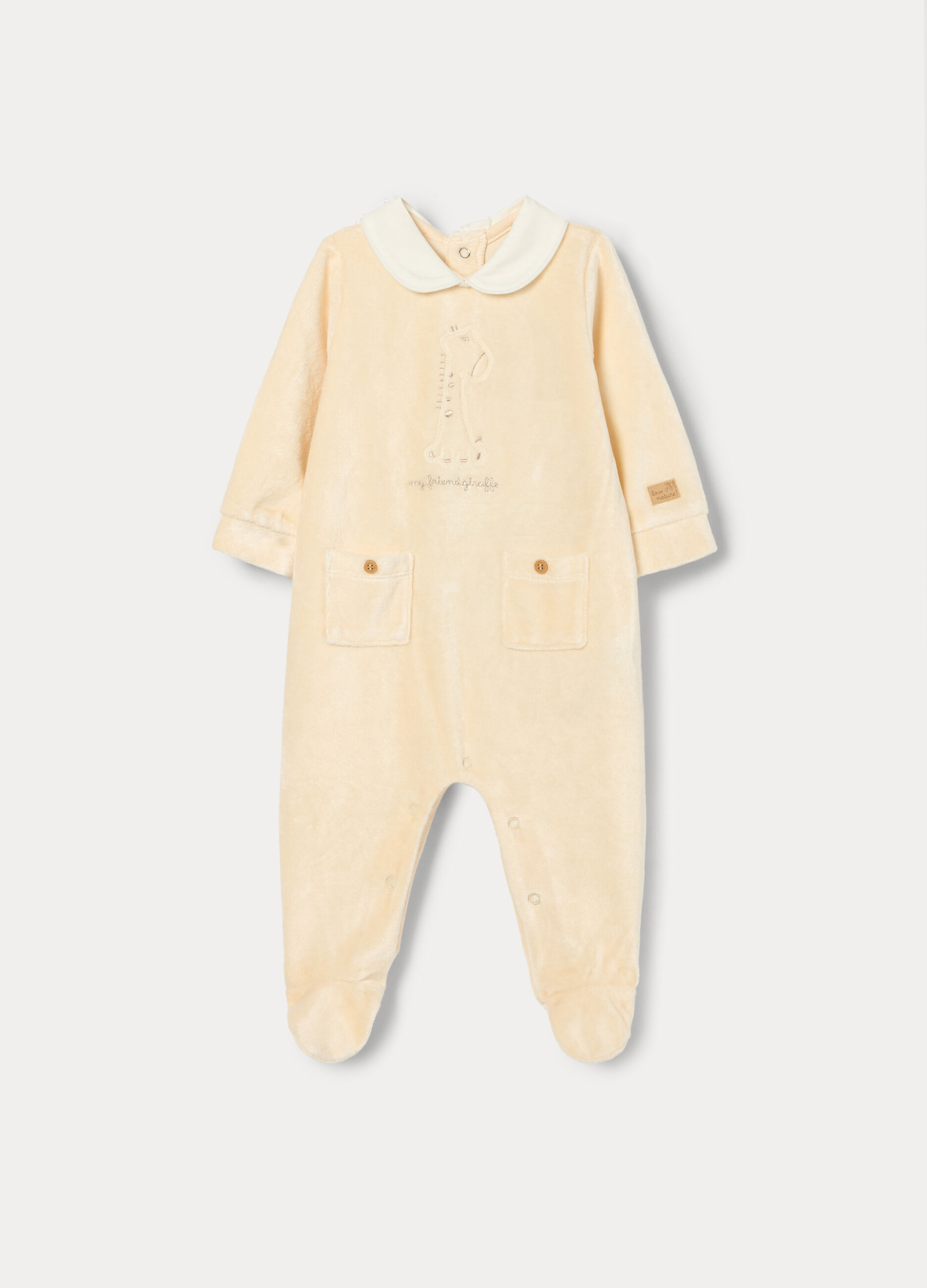 Tutina velour in misto viscosa di bamboo _0