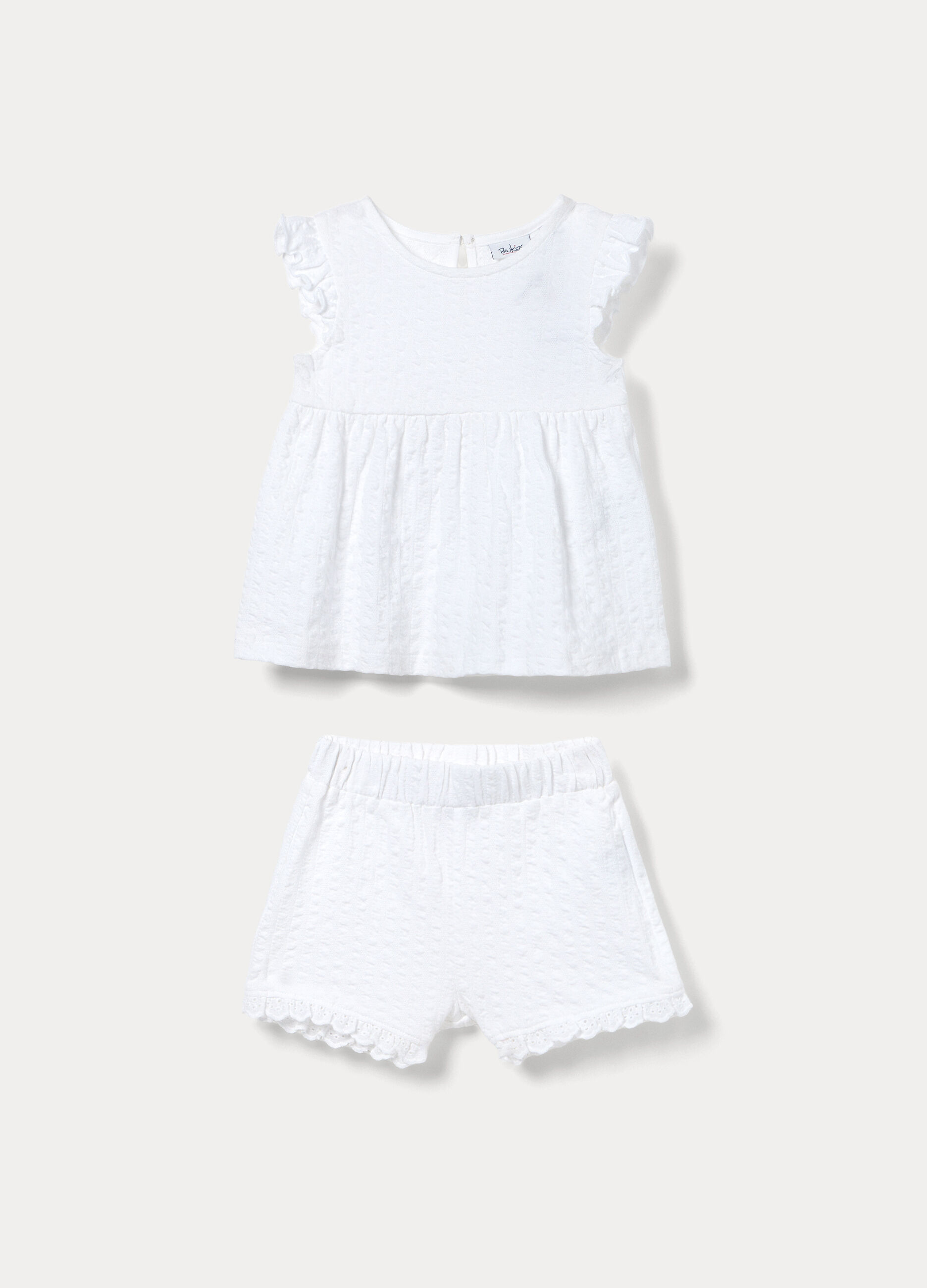 Jogging set misto cotone bimba_0