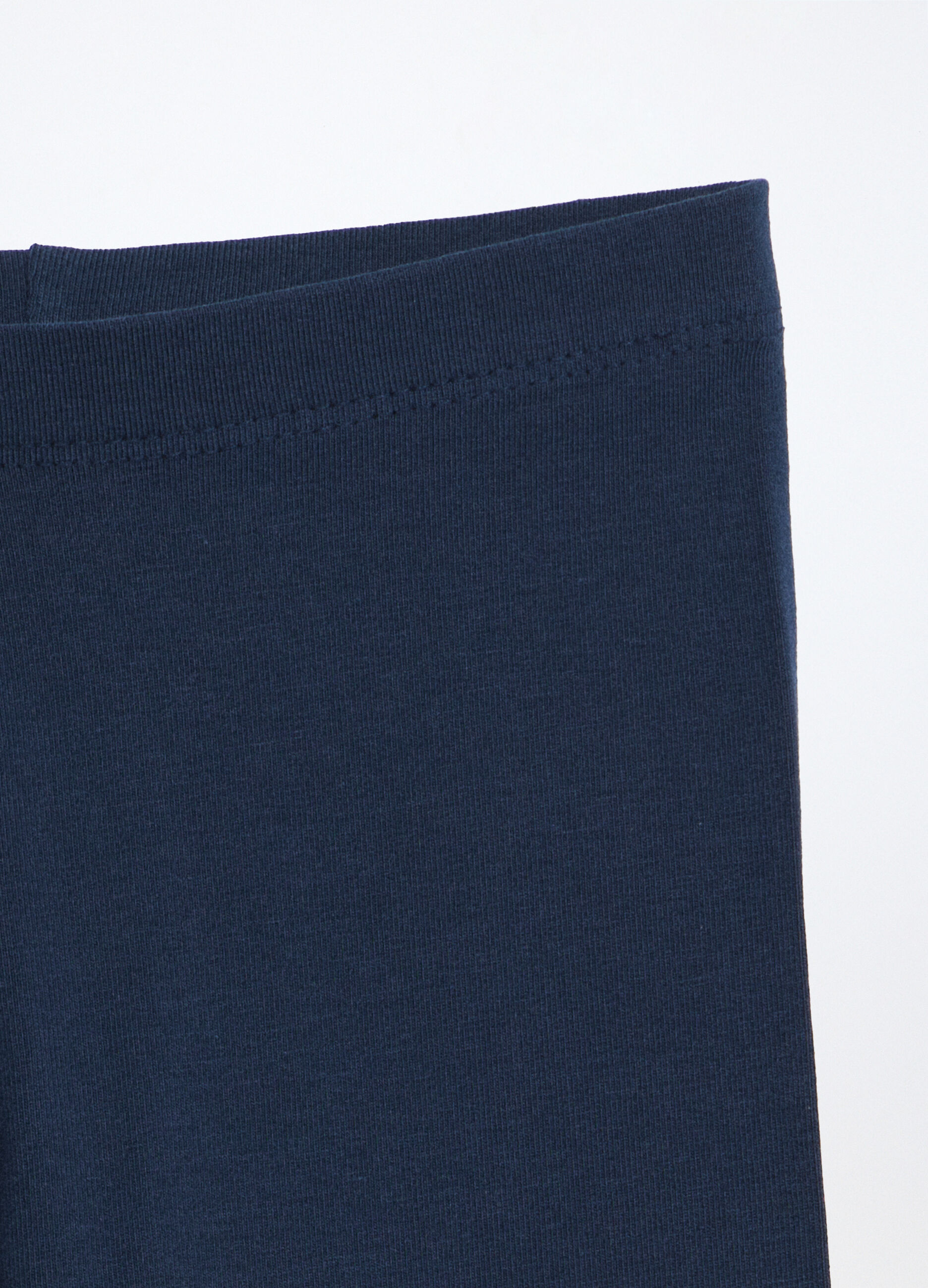 Leggings in jersey di cotone stretch bambina_2
