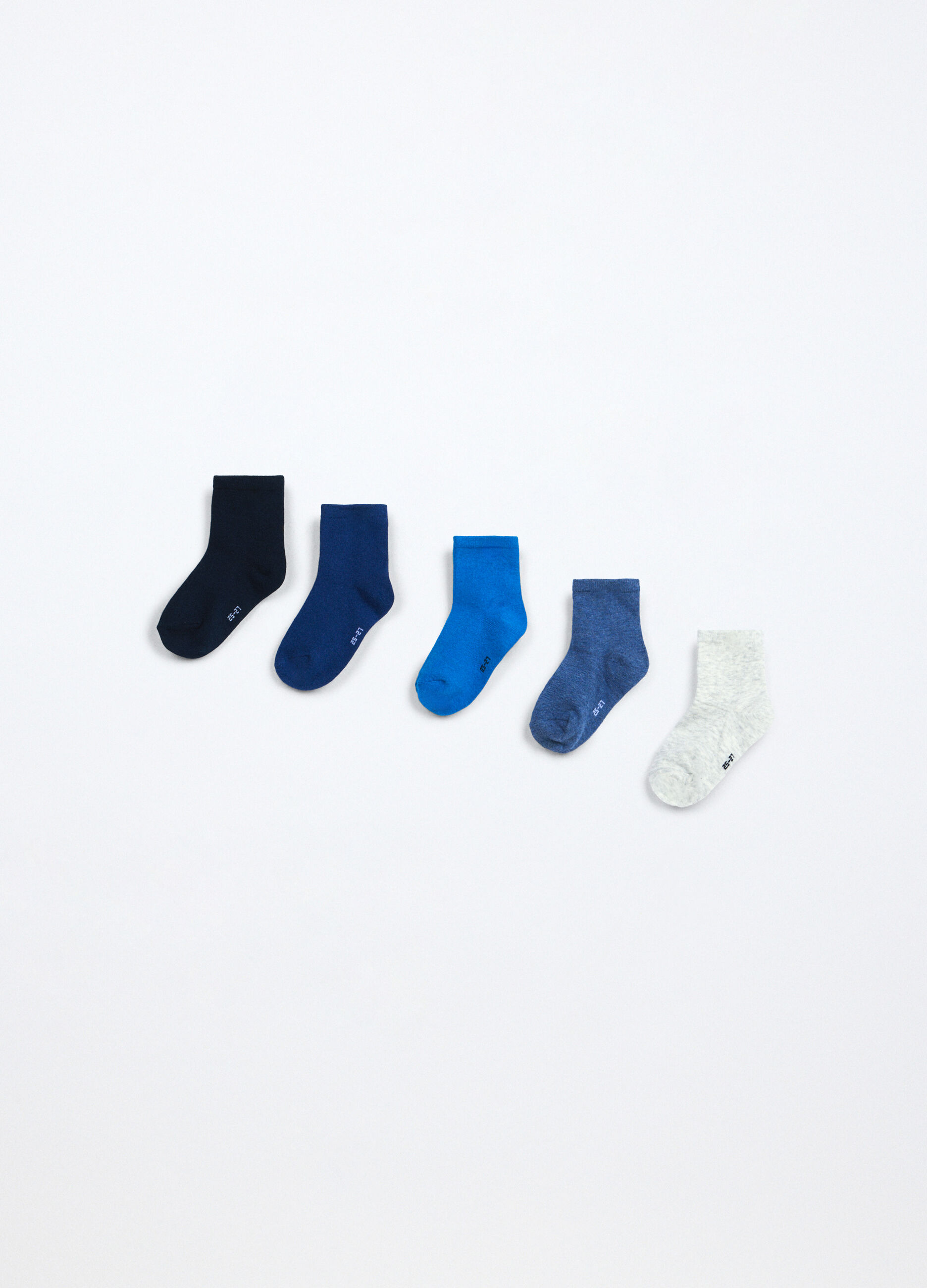 Pack 5 calze corte alla caviglia bambino_1