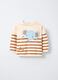 Maglione girocollo tricot misto cotone neonato_0