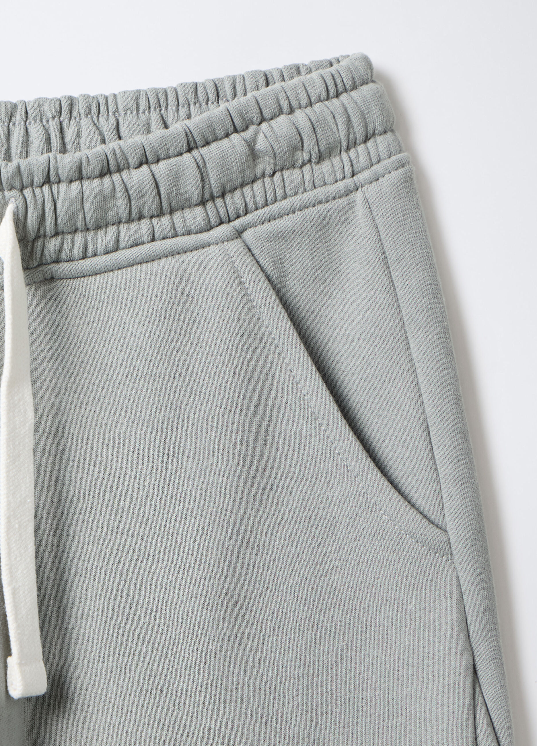 Jogger Fit Over in felpa misto cotone bambino_2