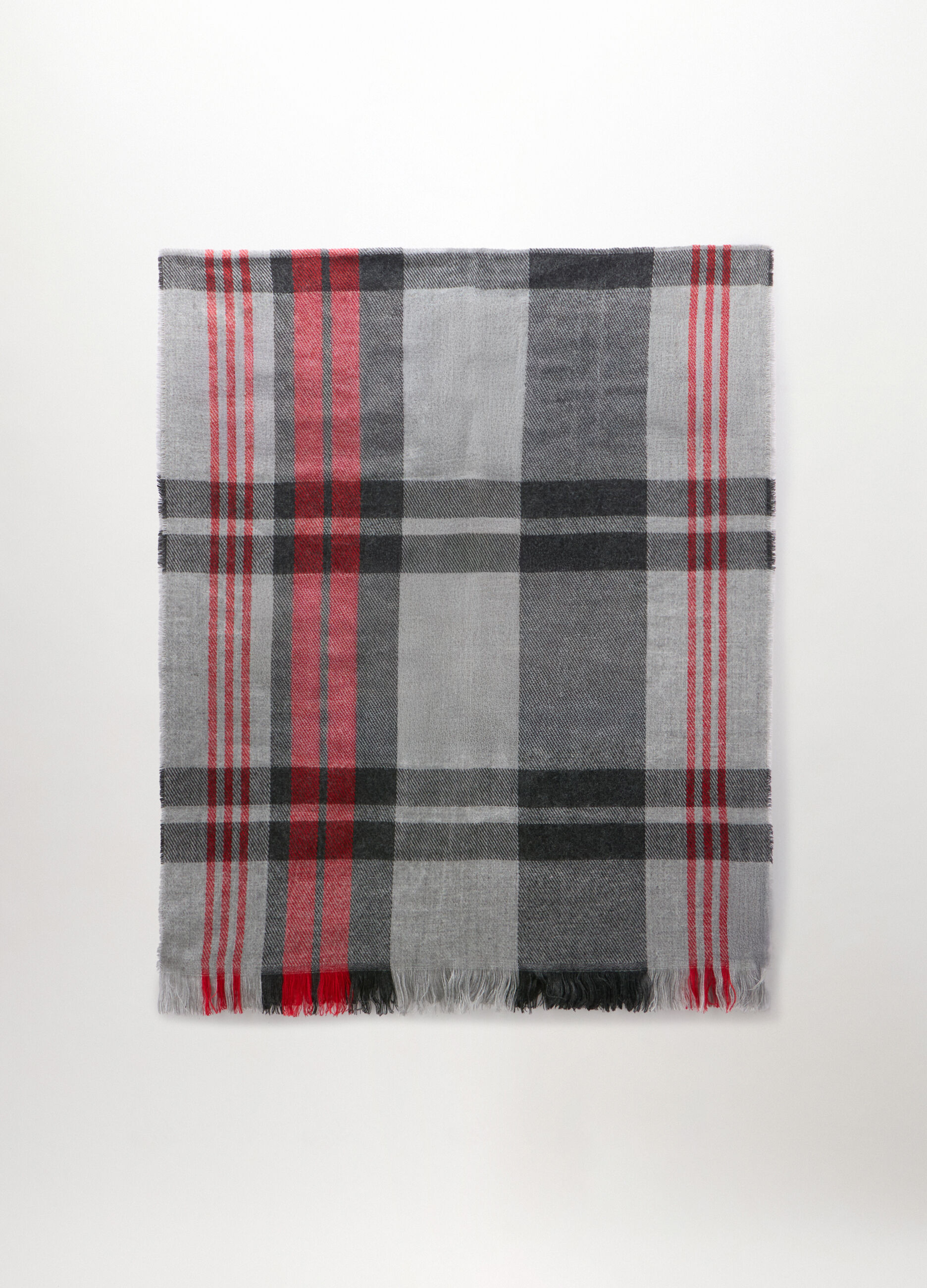 Sciarpa a quadri donna_0