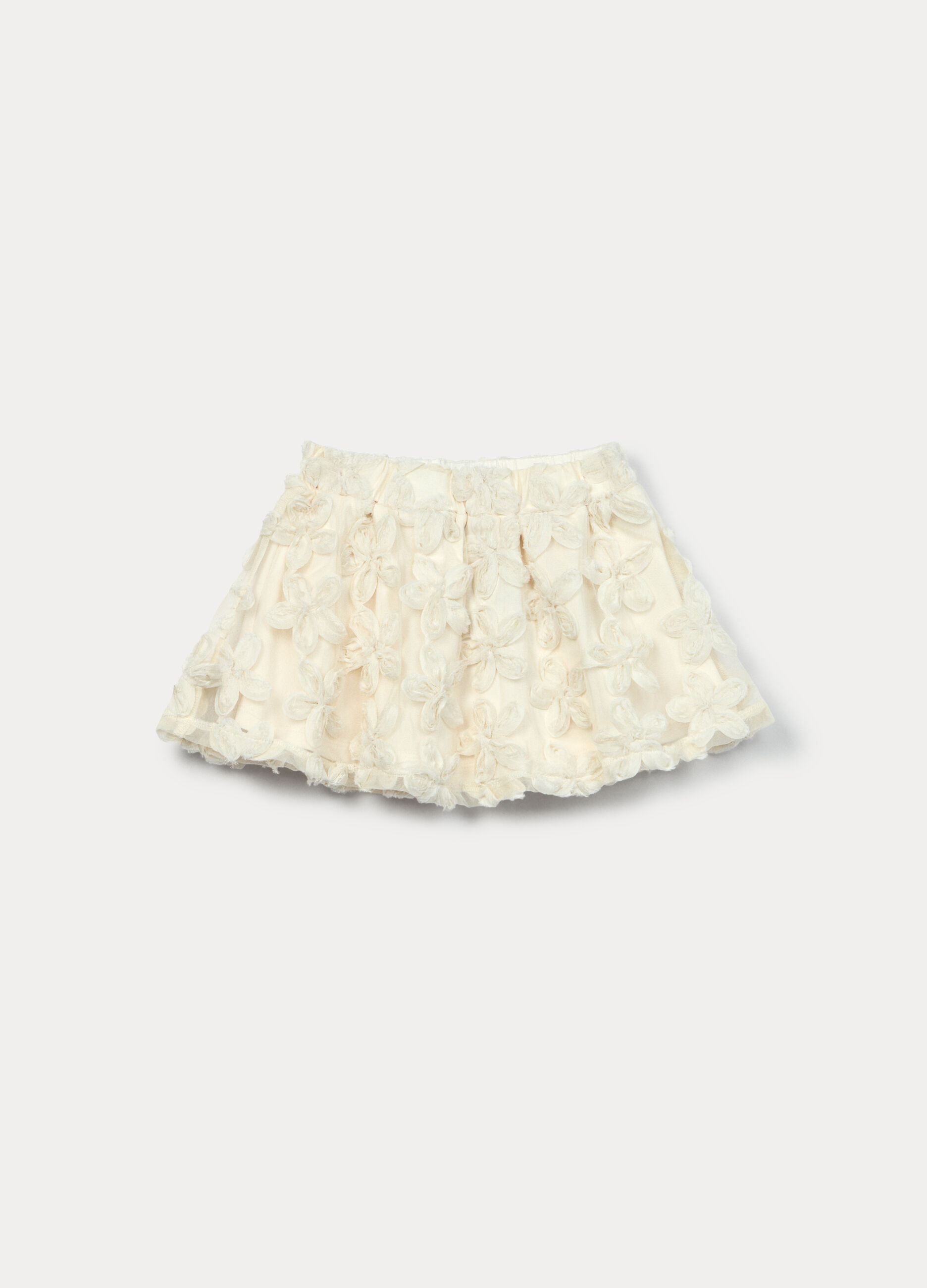 Gonna corta a fiori bimba_0