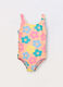 Costume intero a fiori neonata_0